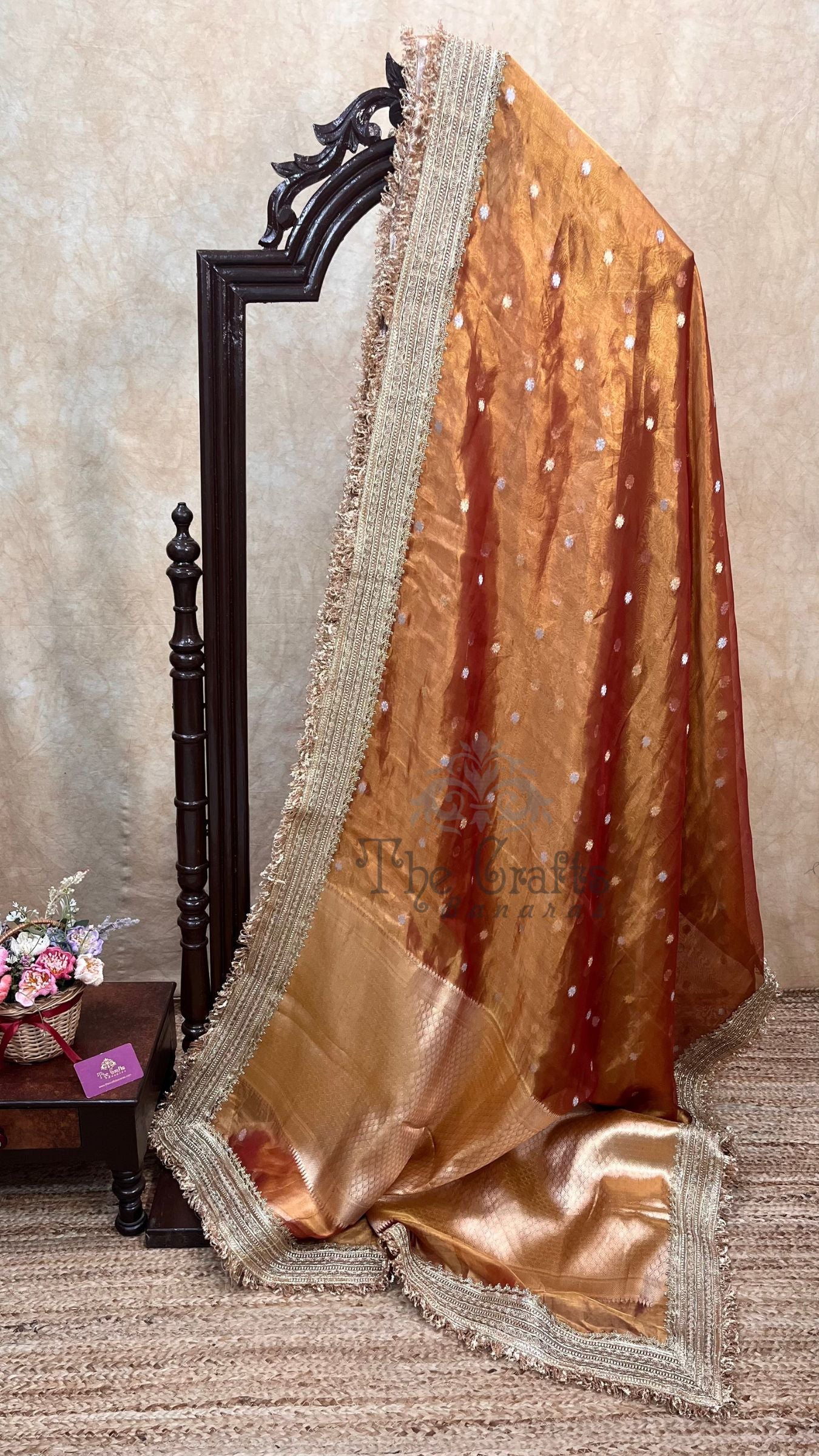 Pure Kora Tissue Silk Banarasi Saree