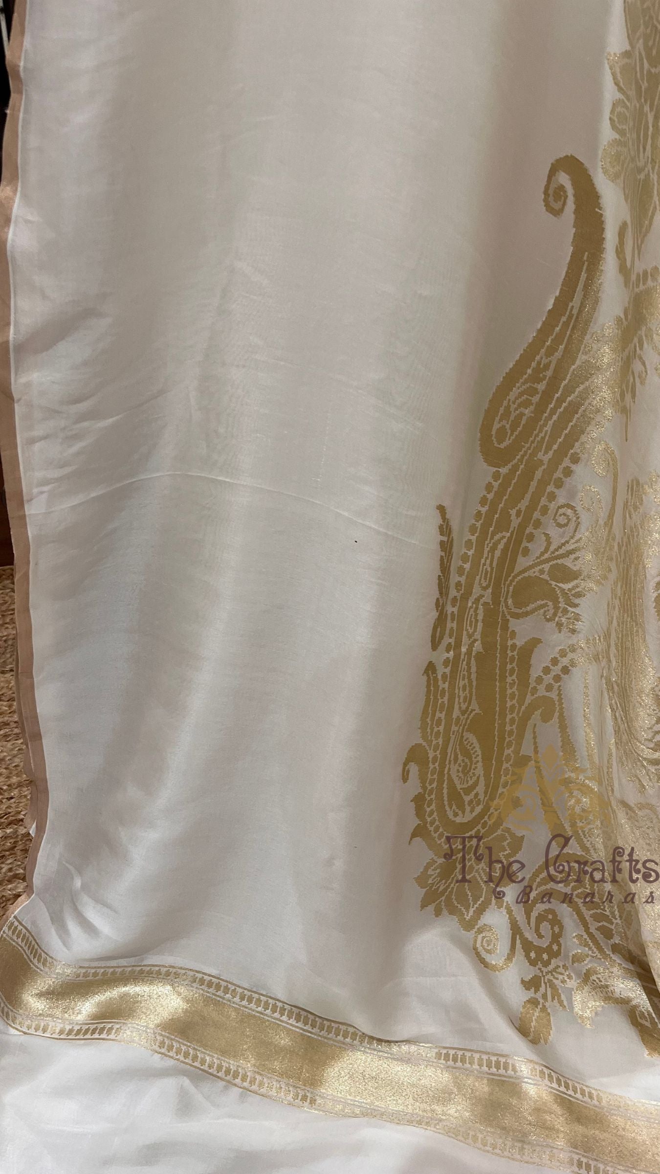 Pure Dupion Silk Handloom Banarasi Saree