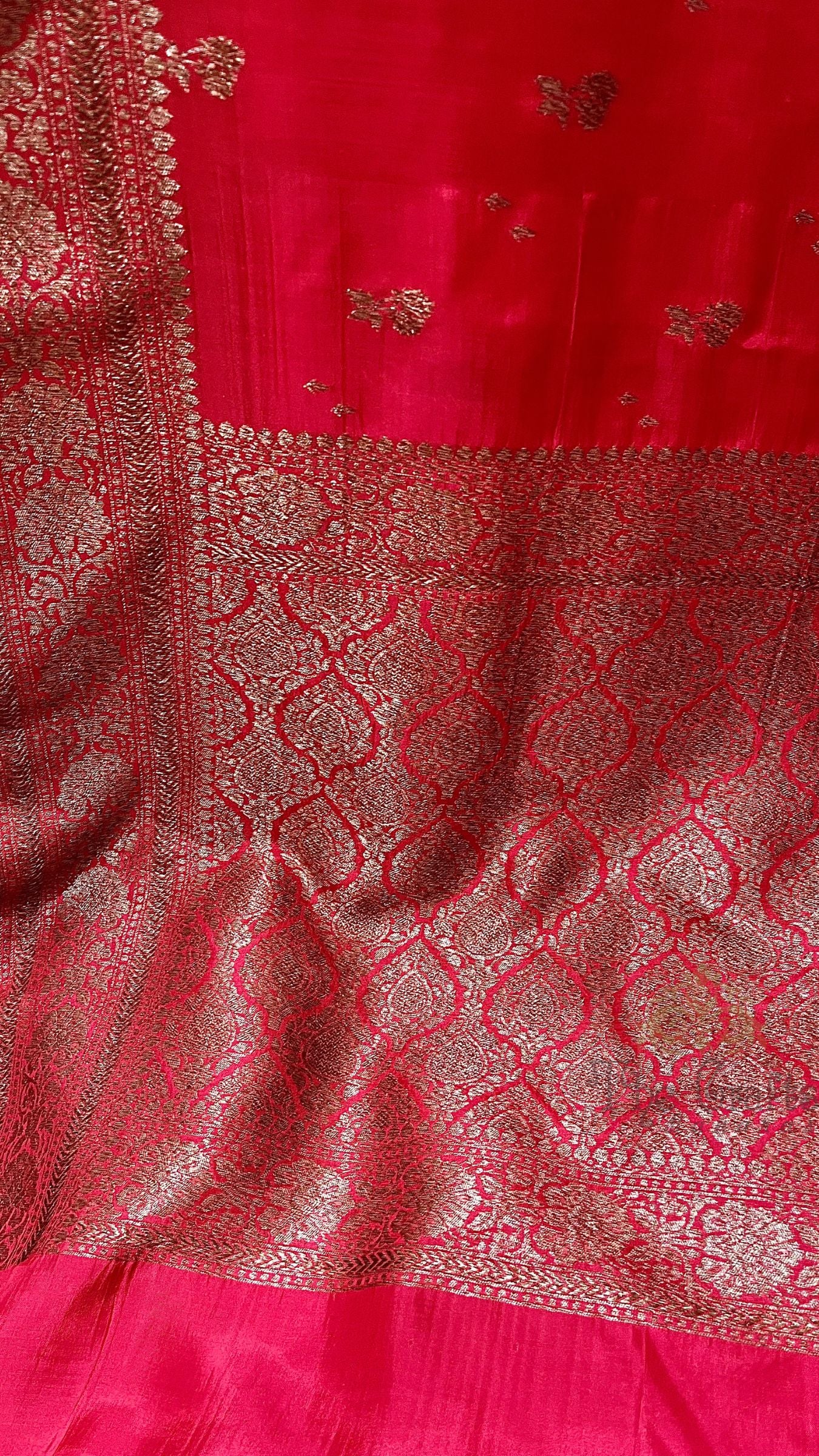 Pure Crepe Silk Banarasi Saree