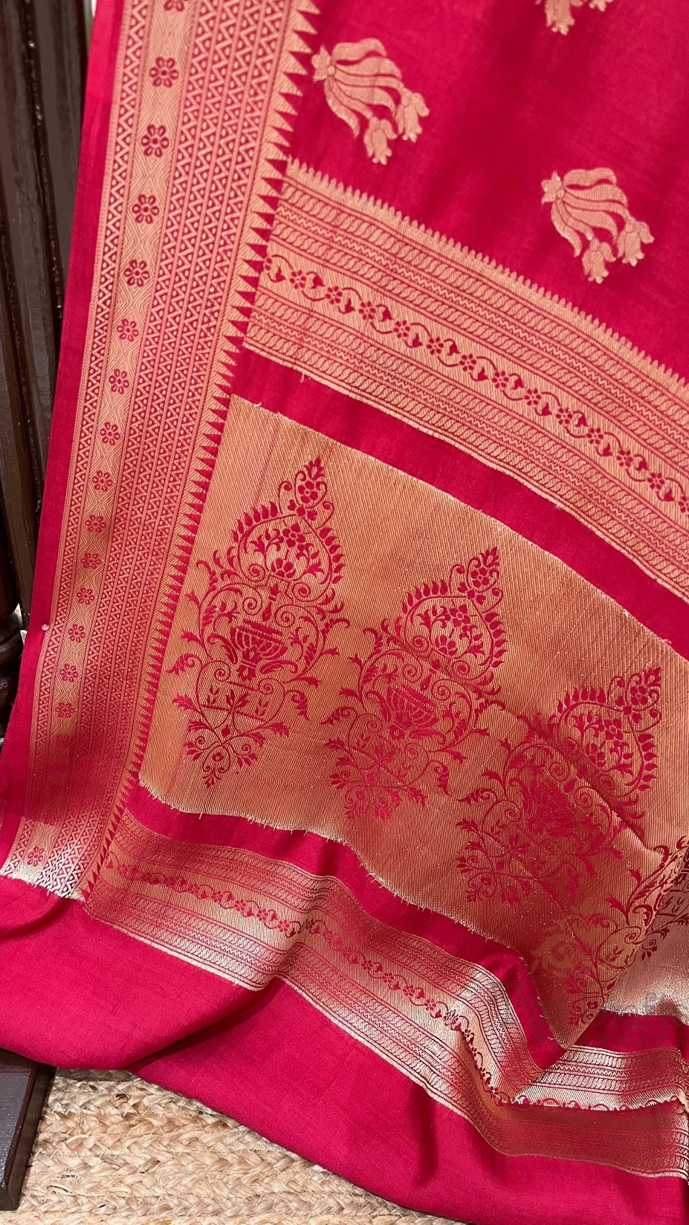 Pure Chiniya Silk Banarasi Saree
