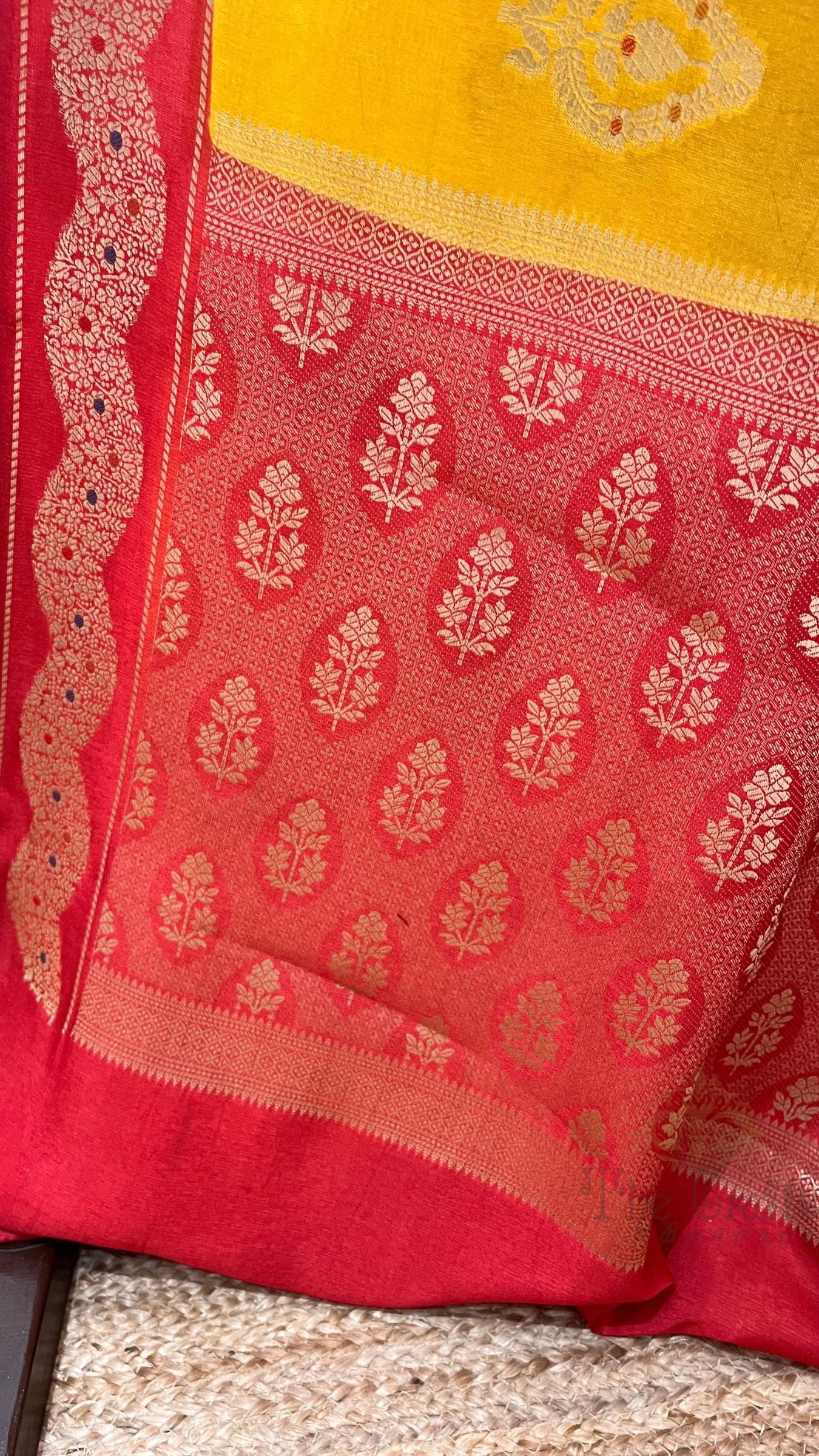 Pure Dupion Silk Banarasi Saree