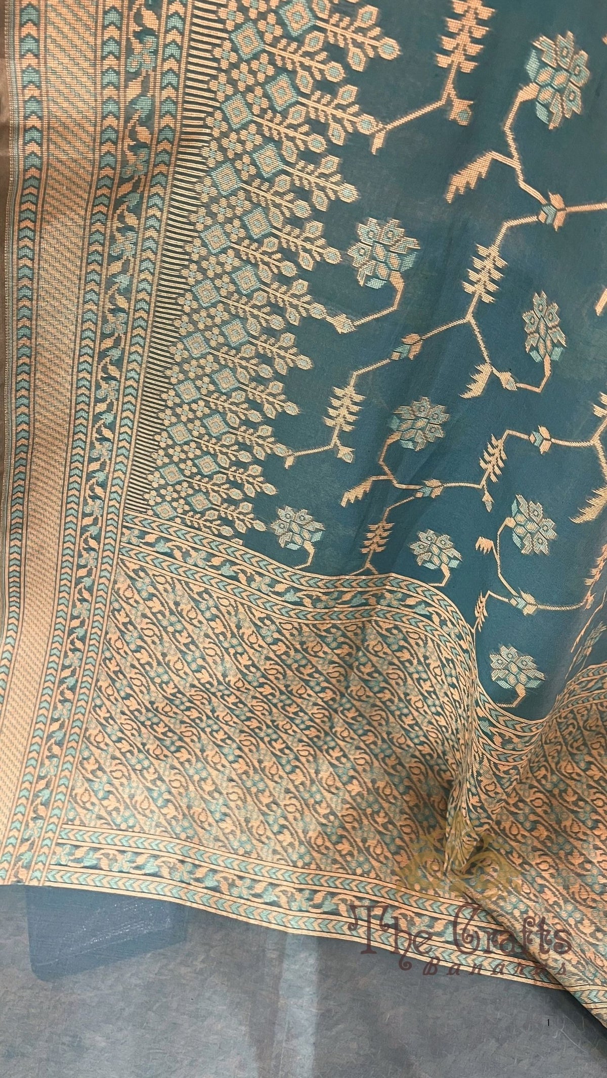 Pure Cotton Patola Reshmi Zari Banarasi Saree