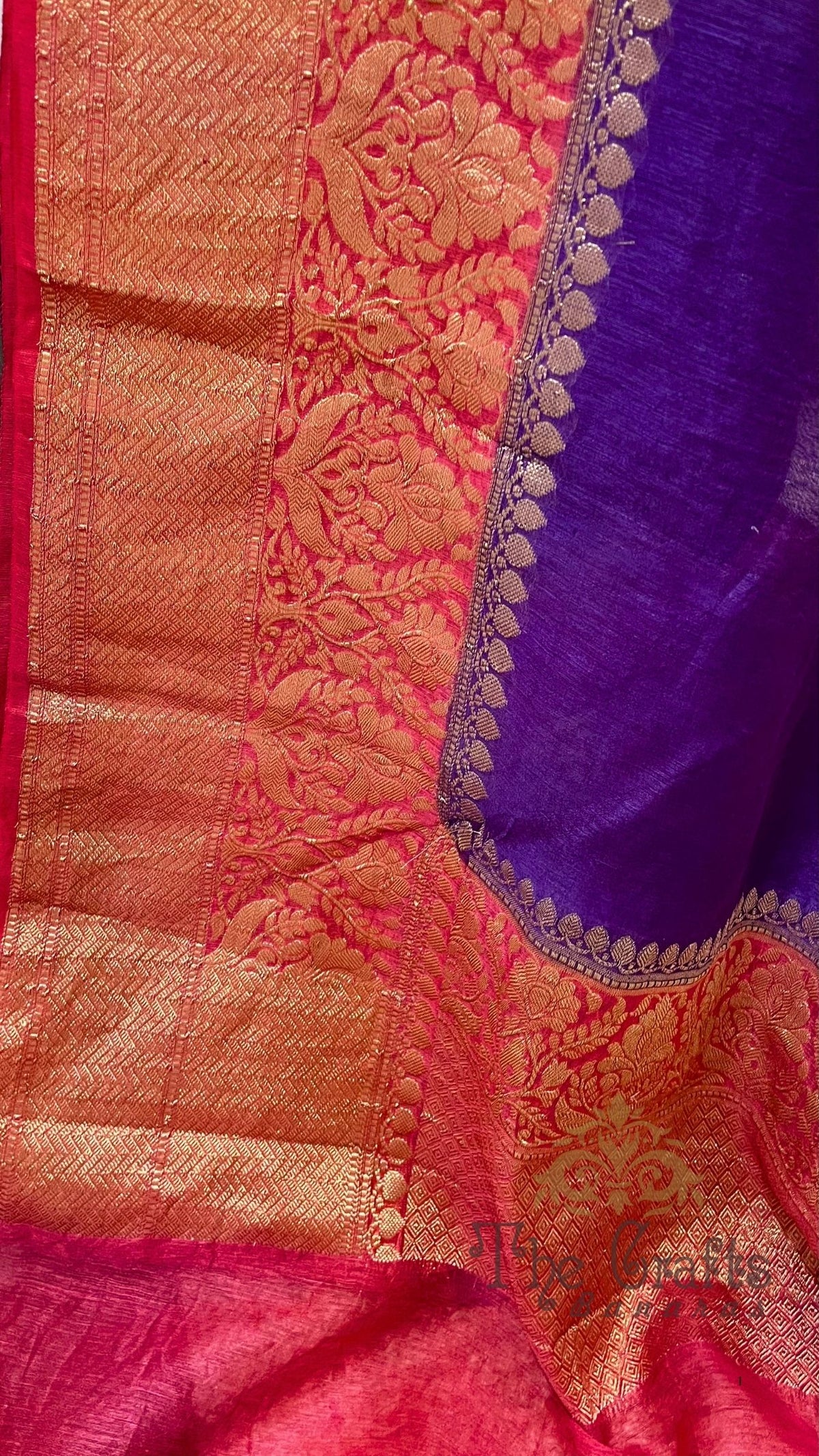 Pure Linen Banarasi Saree