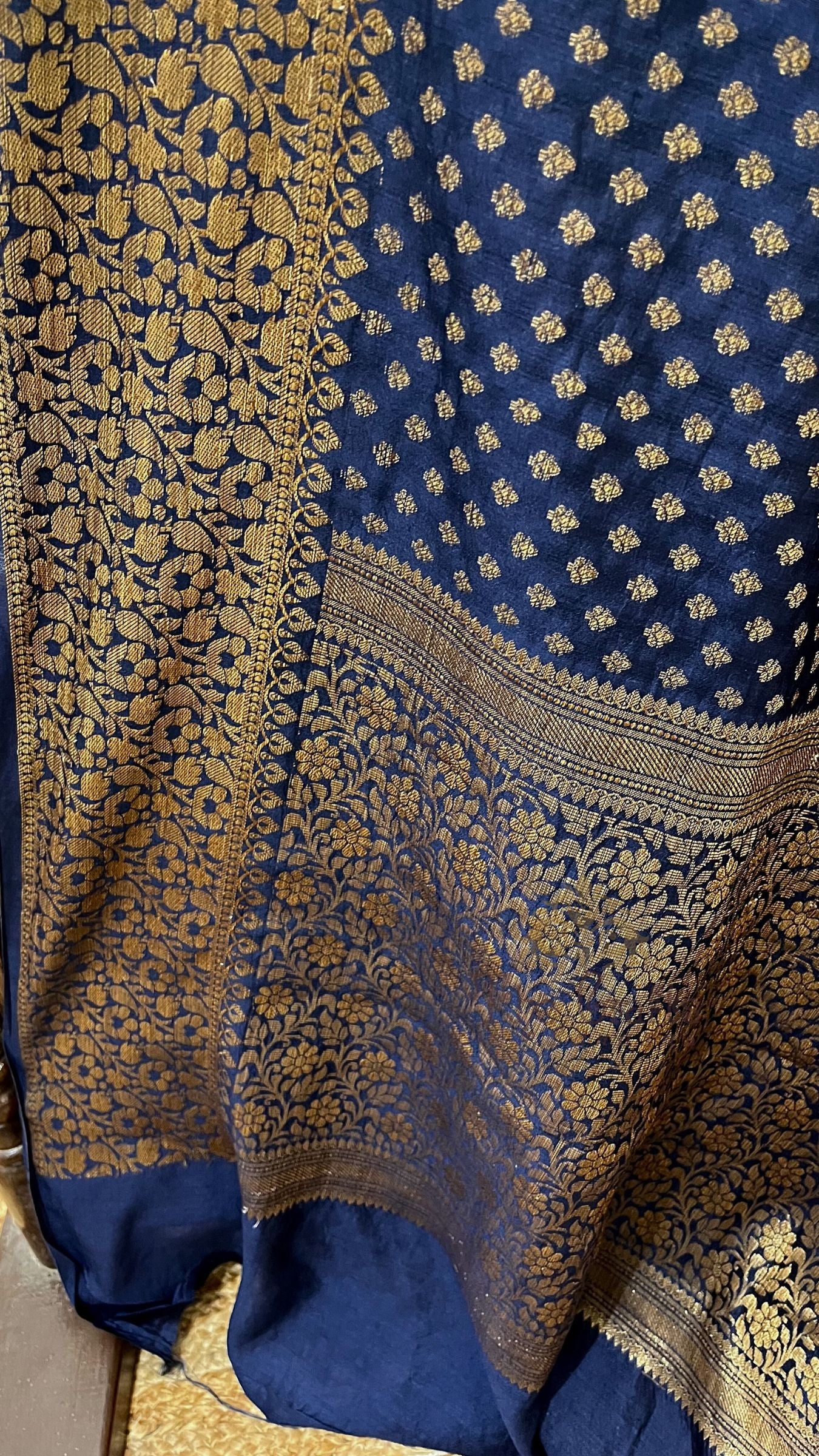 Pure Chiniya Silk Banarasi Saree