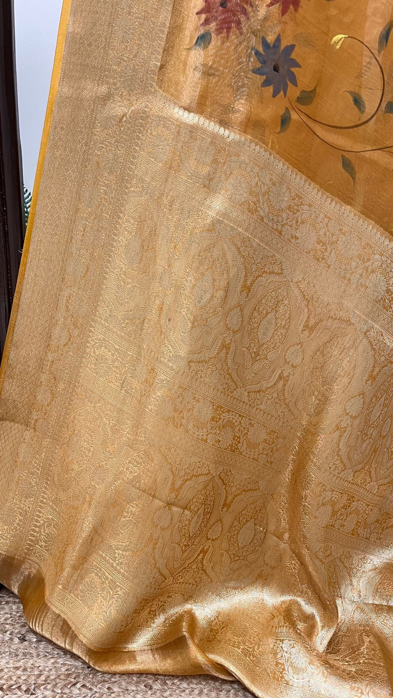 Pure Kora Tissue Silk Banarasi Saree