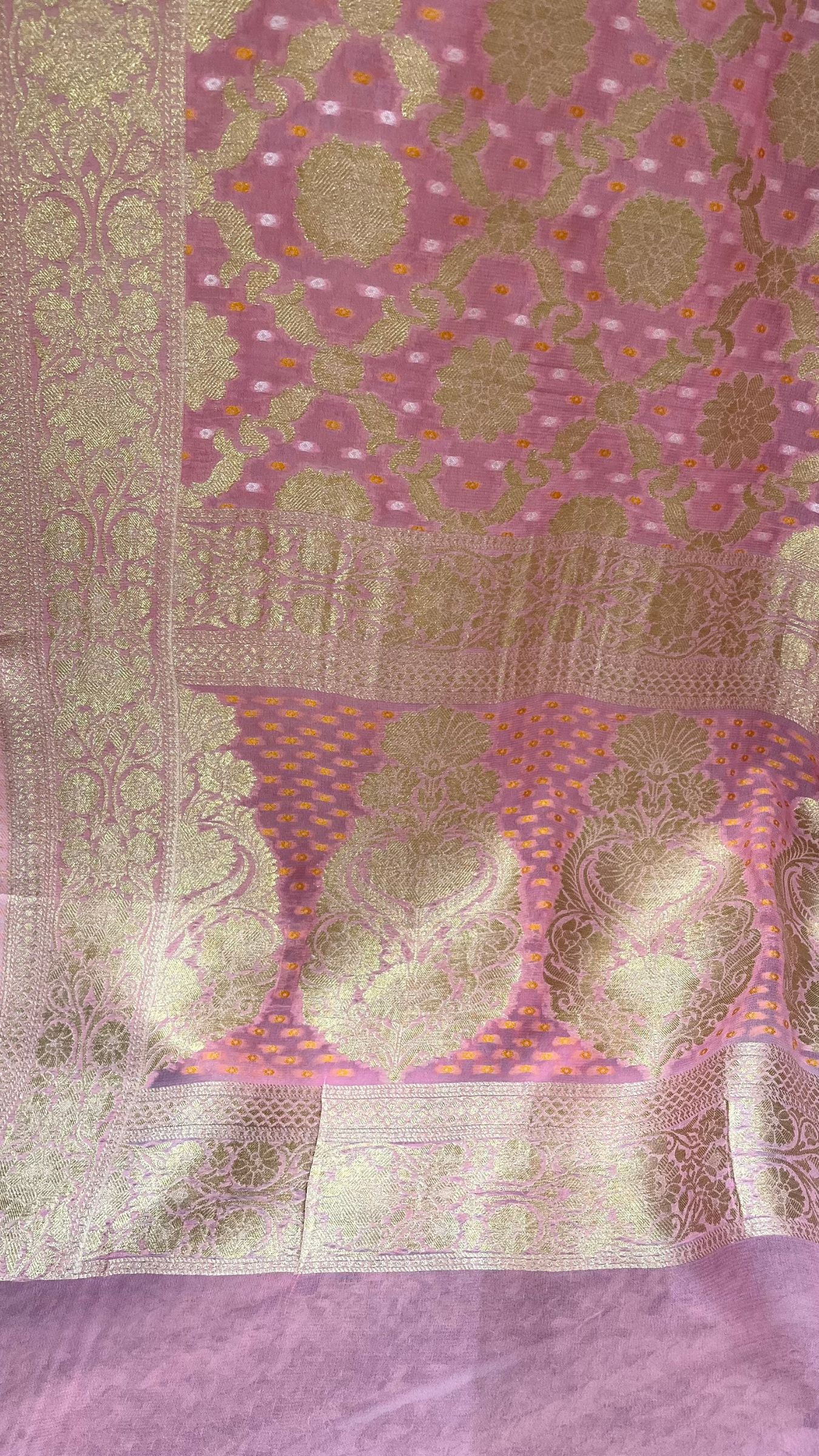 Pure Khaddi Viscose Banarasi Saree