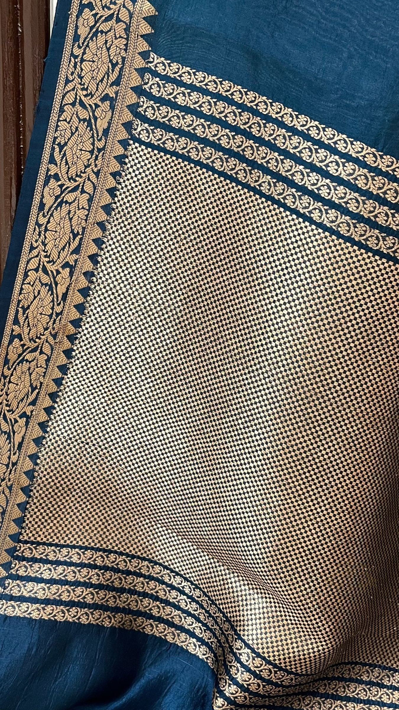 Pure Mango Silk Handloom Banarasi Saree