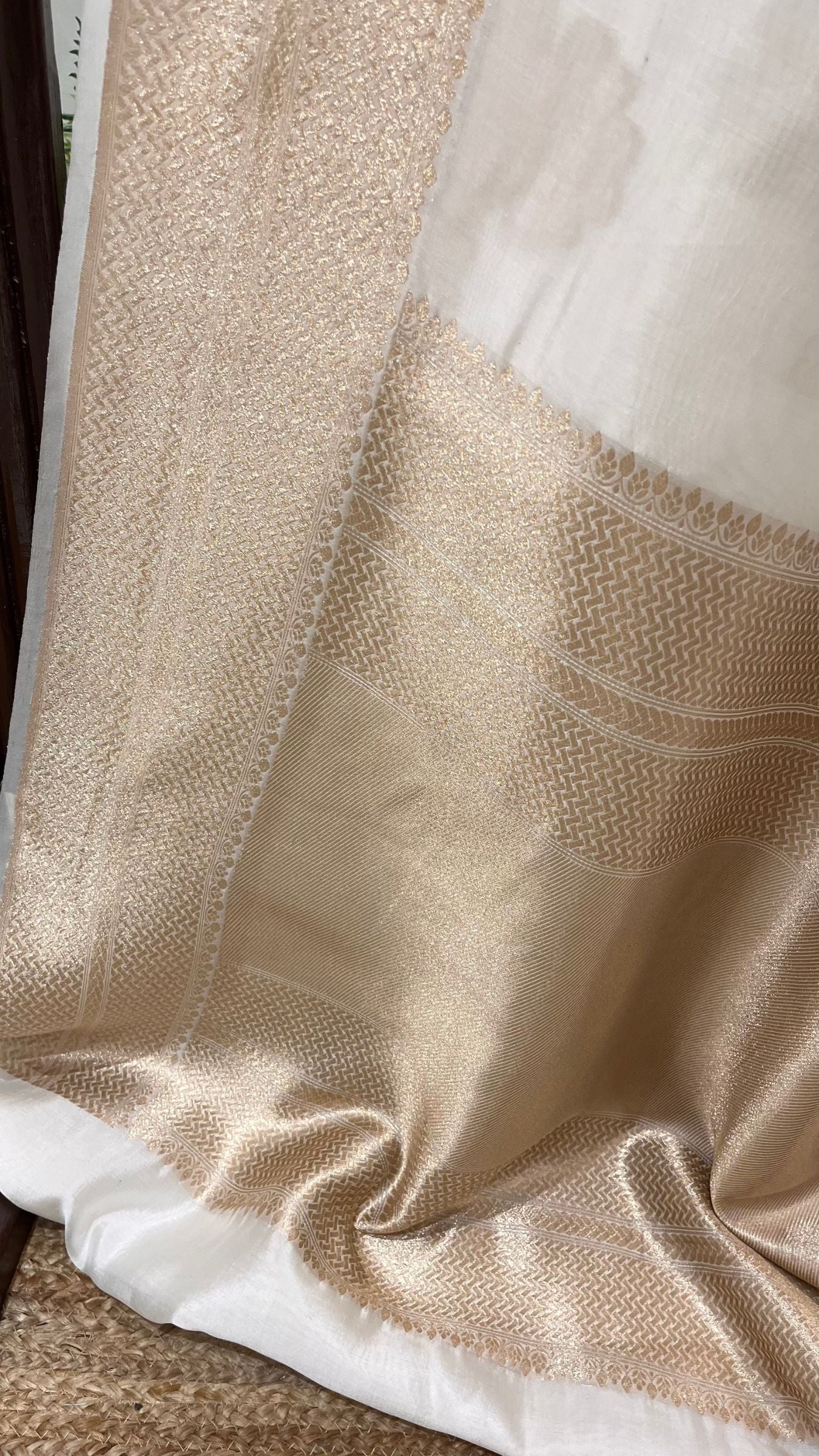 Pure Mango Silk Banarasi Saree
