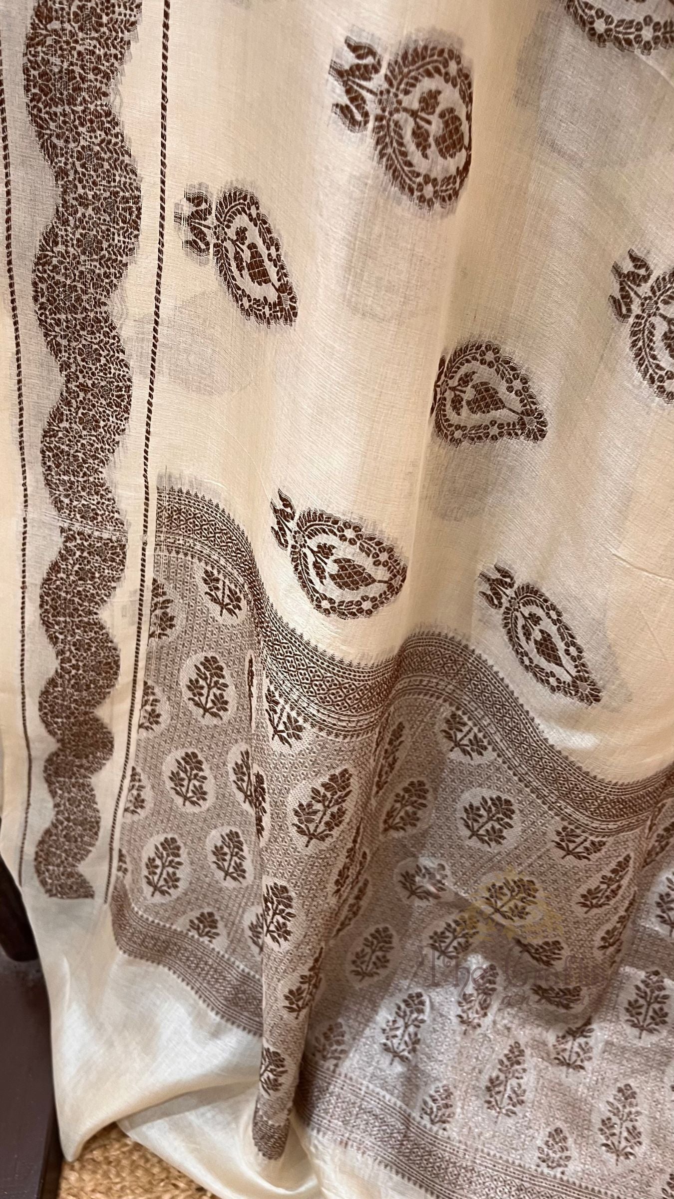 Pure Tussar Silk Banarasi Saree