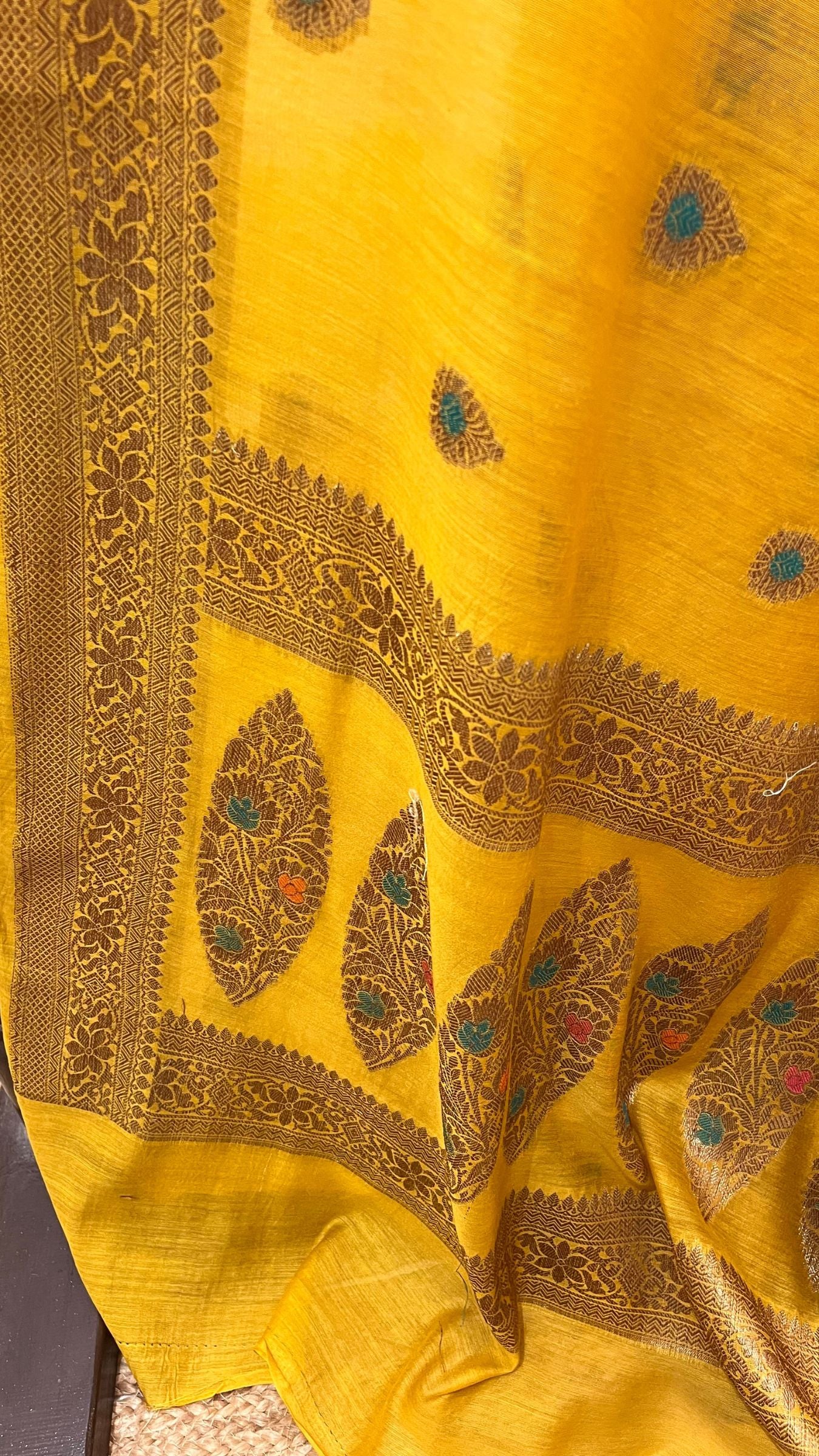 Pure Munga Silk Banarasi Saree