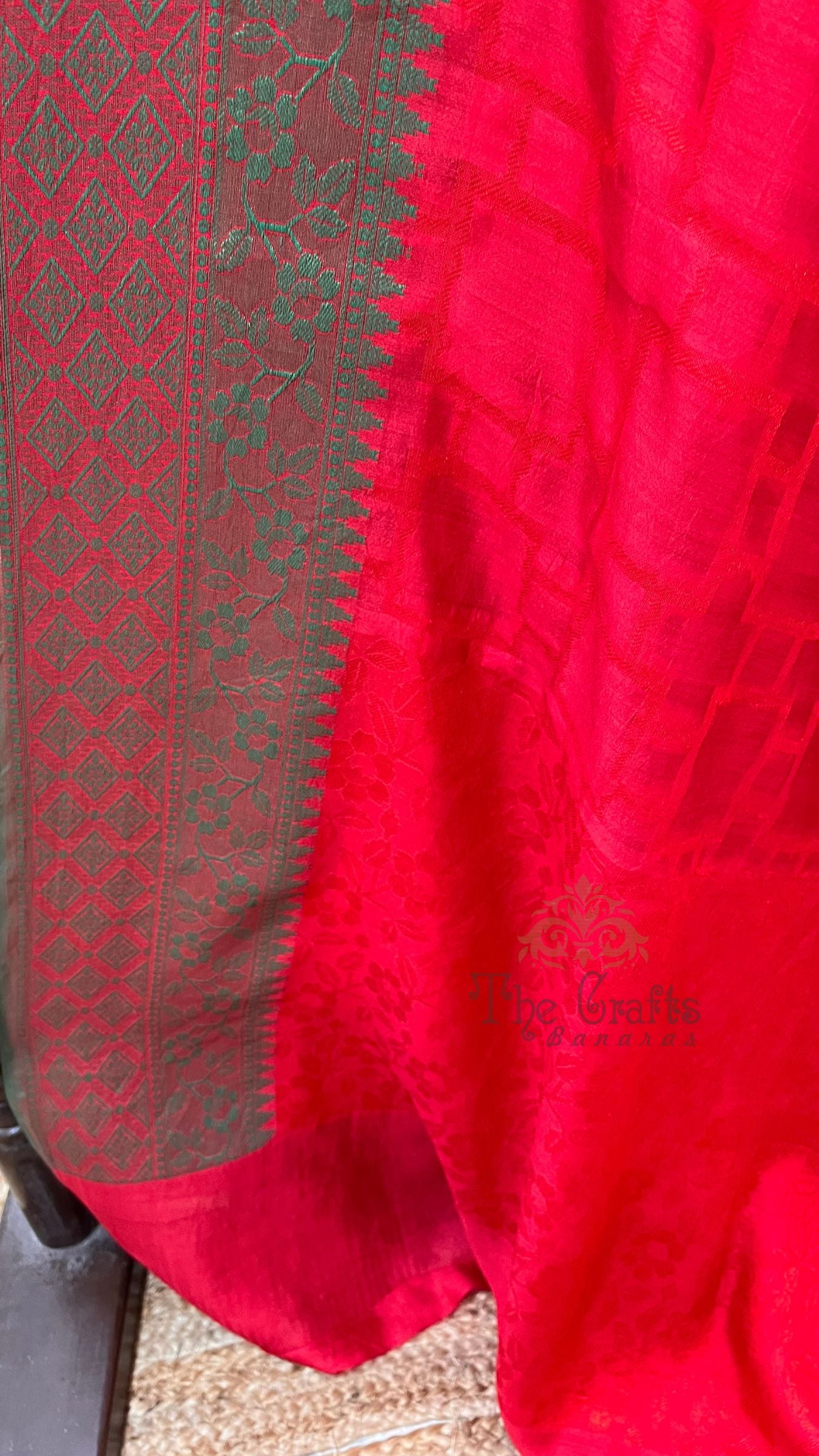 Pure Chiniya Silk Banarasi Saree