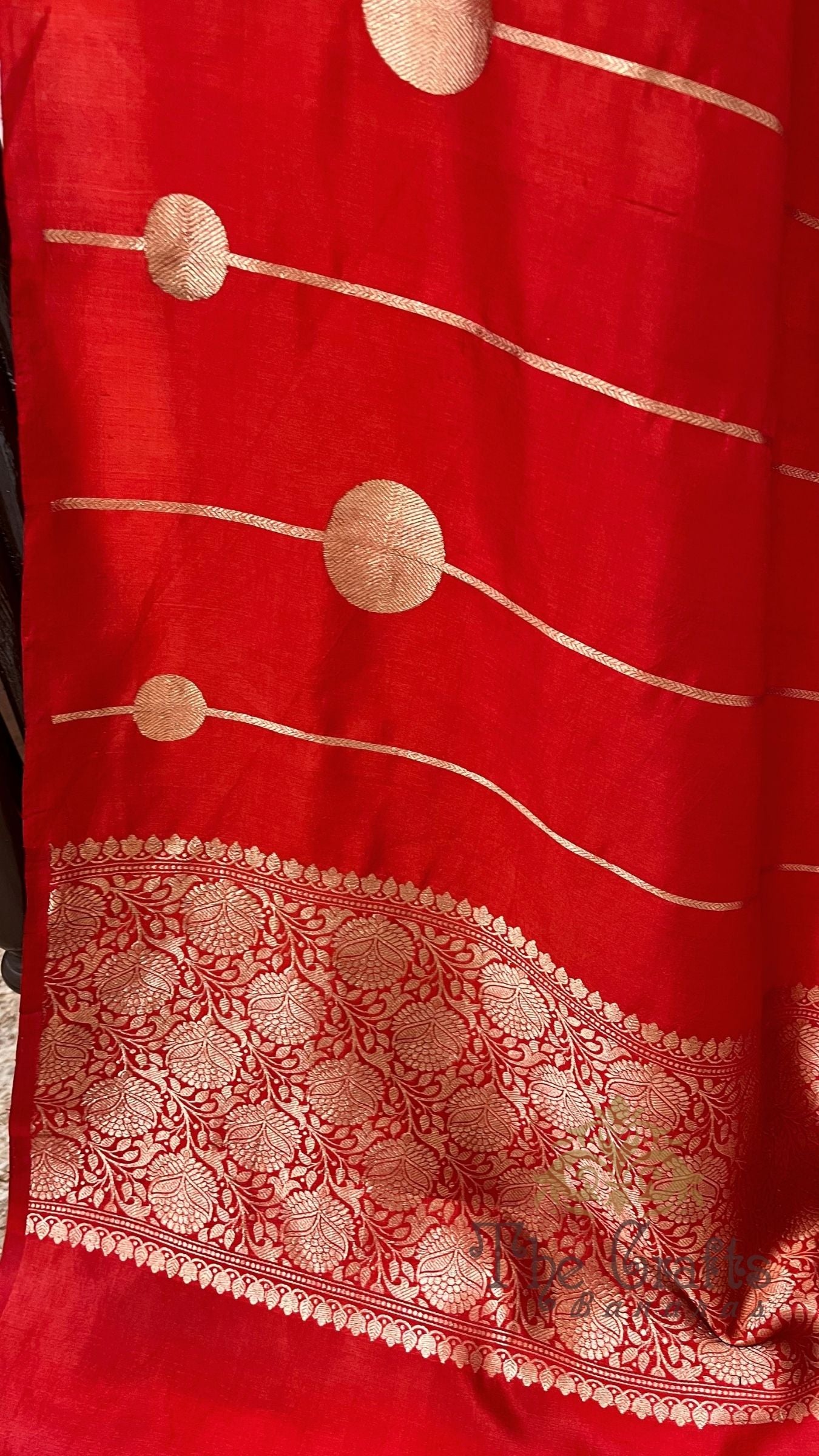 Pure Mango Silk Handloom Banarasi Saree