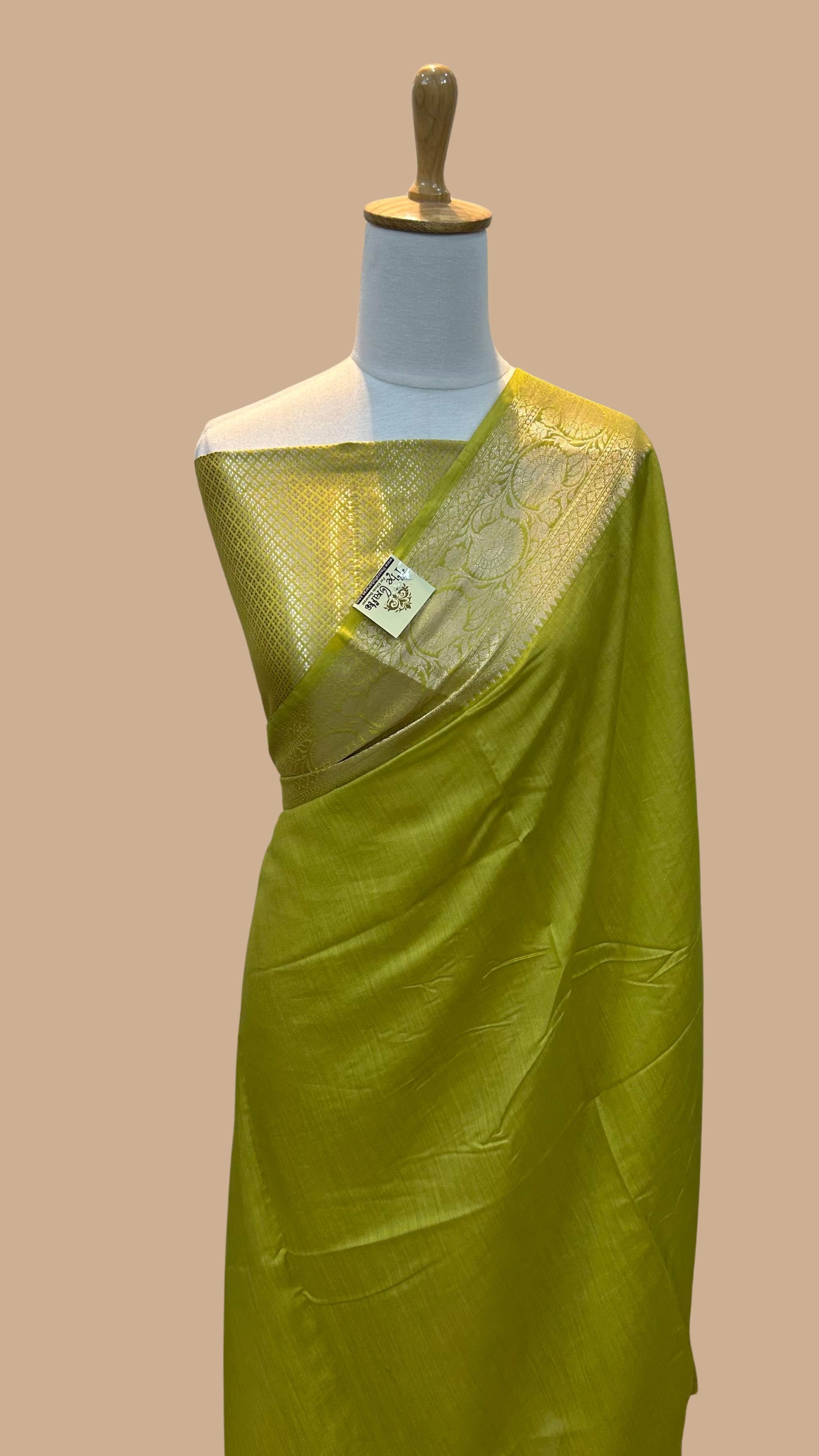 Pure Chiniya Silk Banarasi Saree