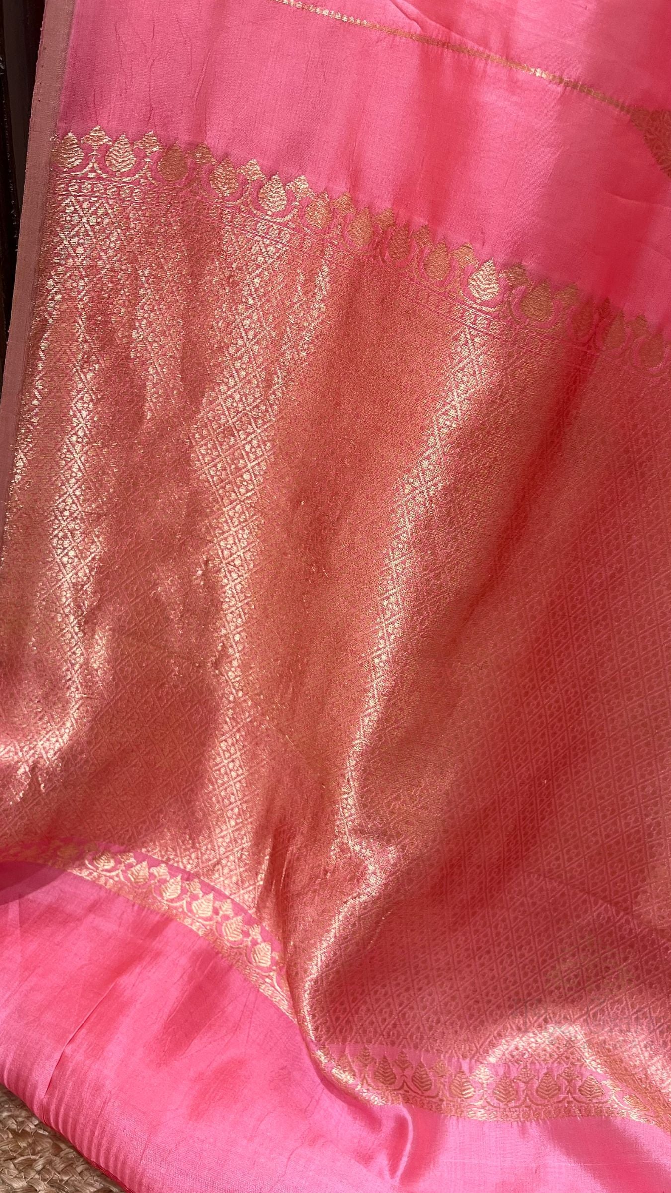 Pure Mango Silk Handloom Banarasi Saree