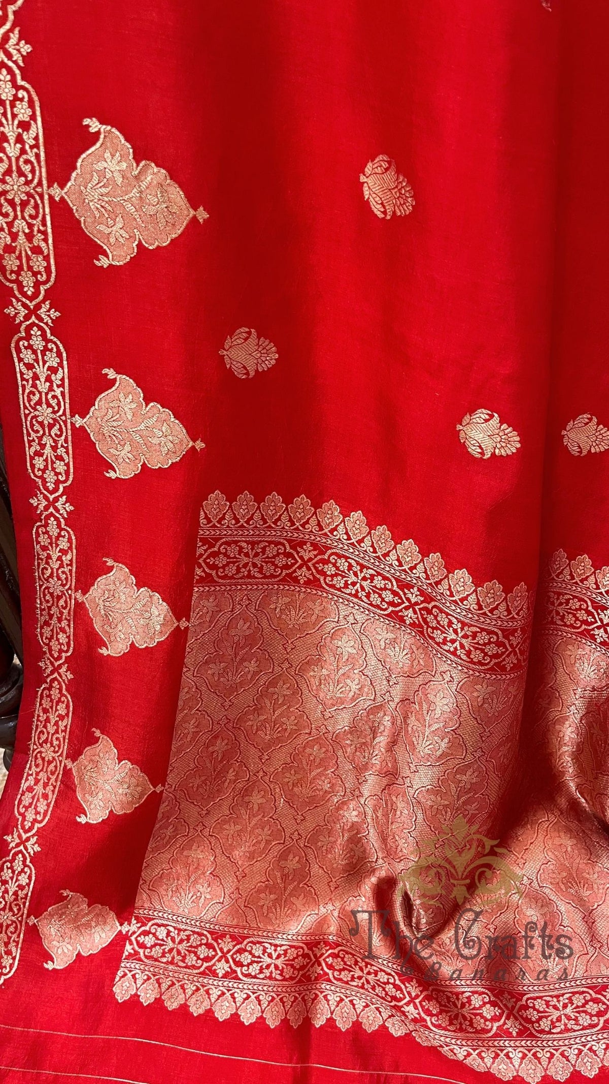 Pure Mango Silk Handloom Banarasi Saree