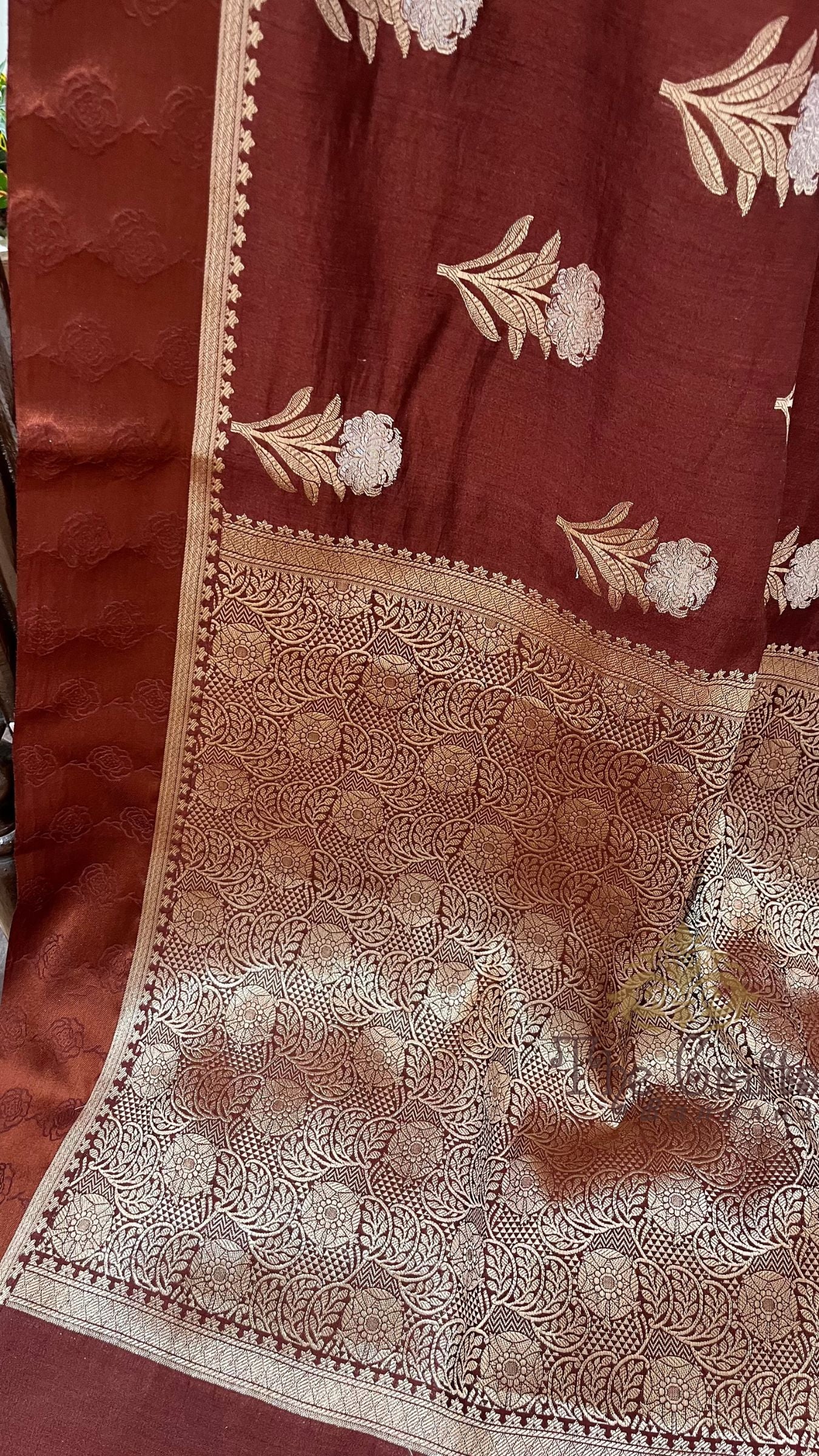 Pure Chiniya Silk Banarasi Saree