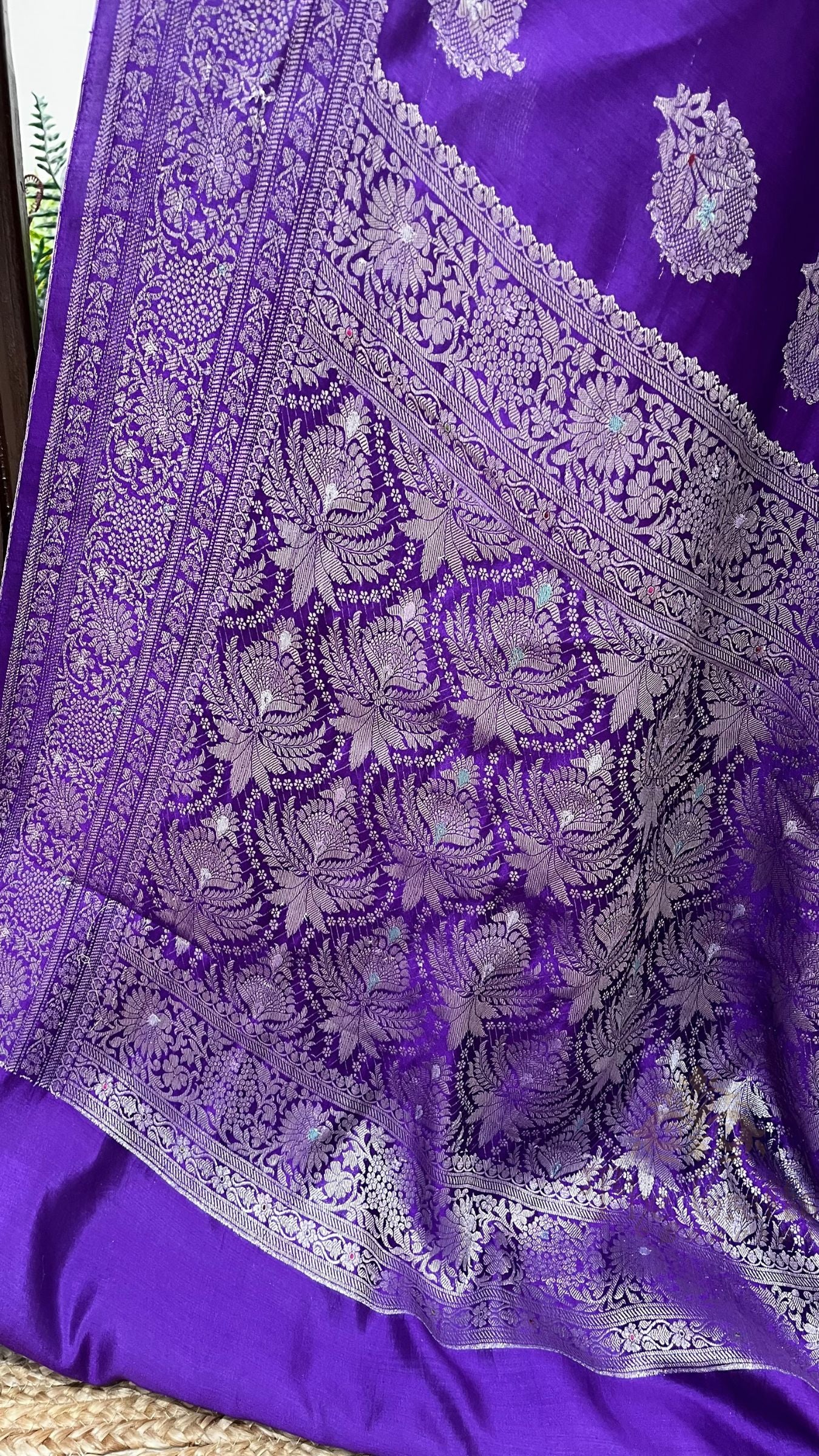 Pure Chiniya Silk Banarasi Saree