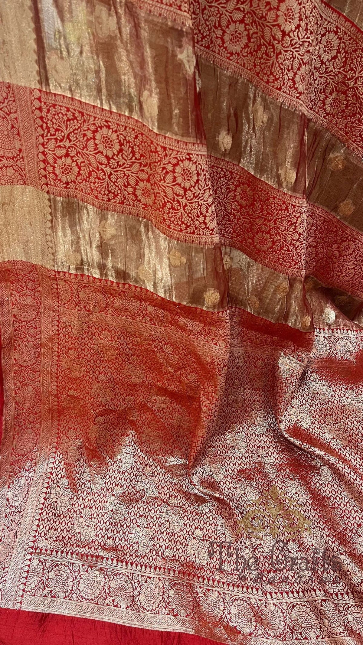 Pure Chiniya Tissue Silk Banarasi Saree