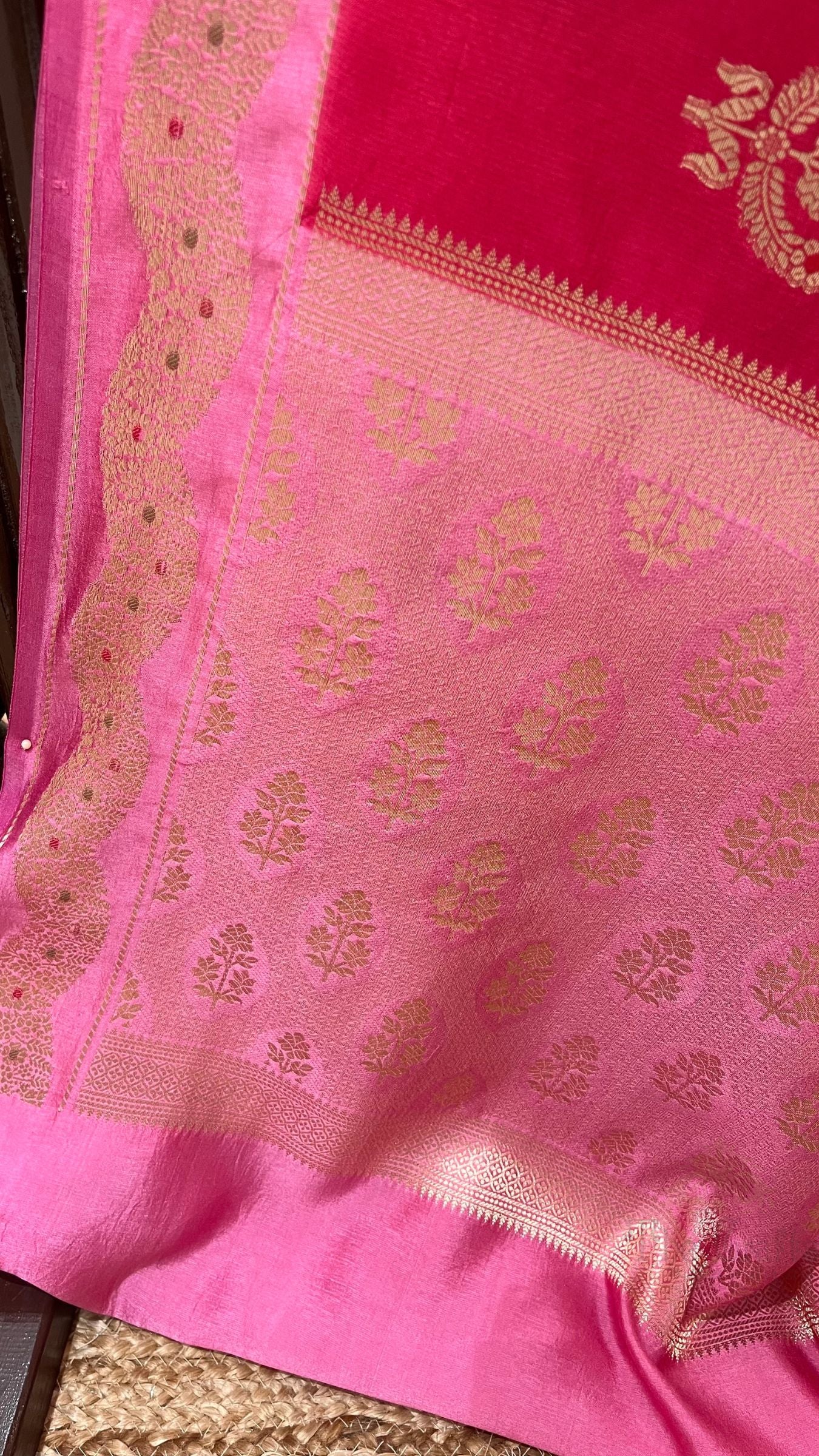 Pure Mango Silk Banarasi Saree