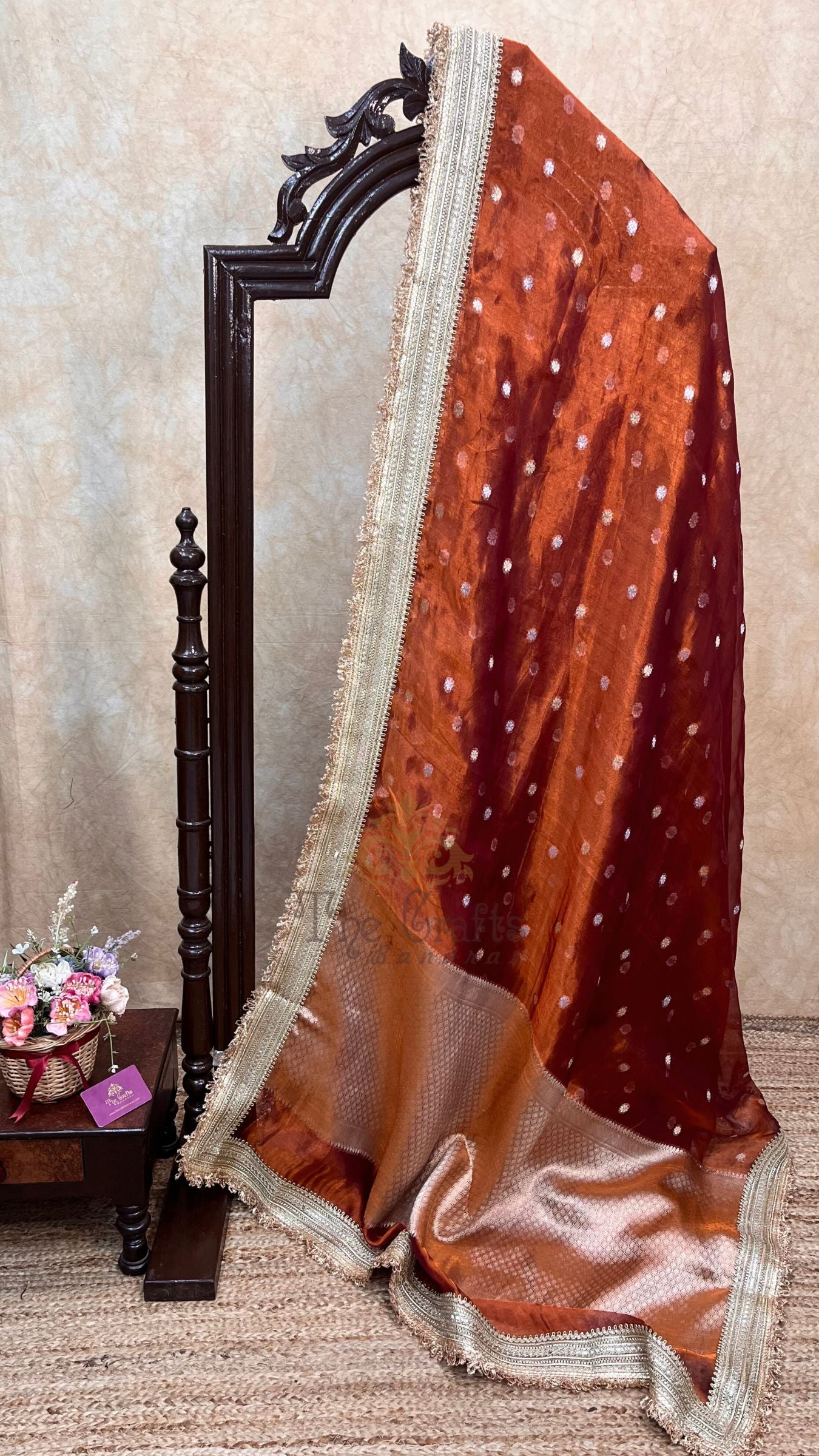 Pure Kora Tissue Silk Banarasi Saree