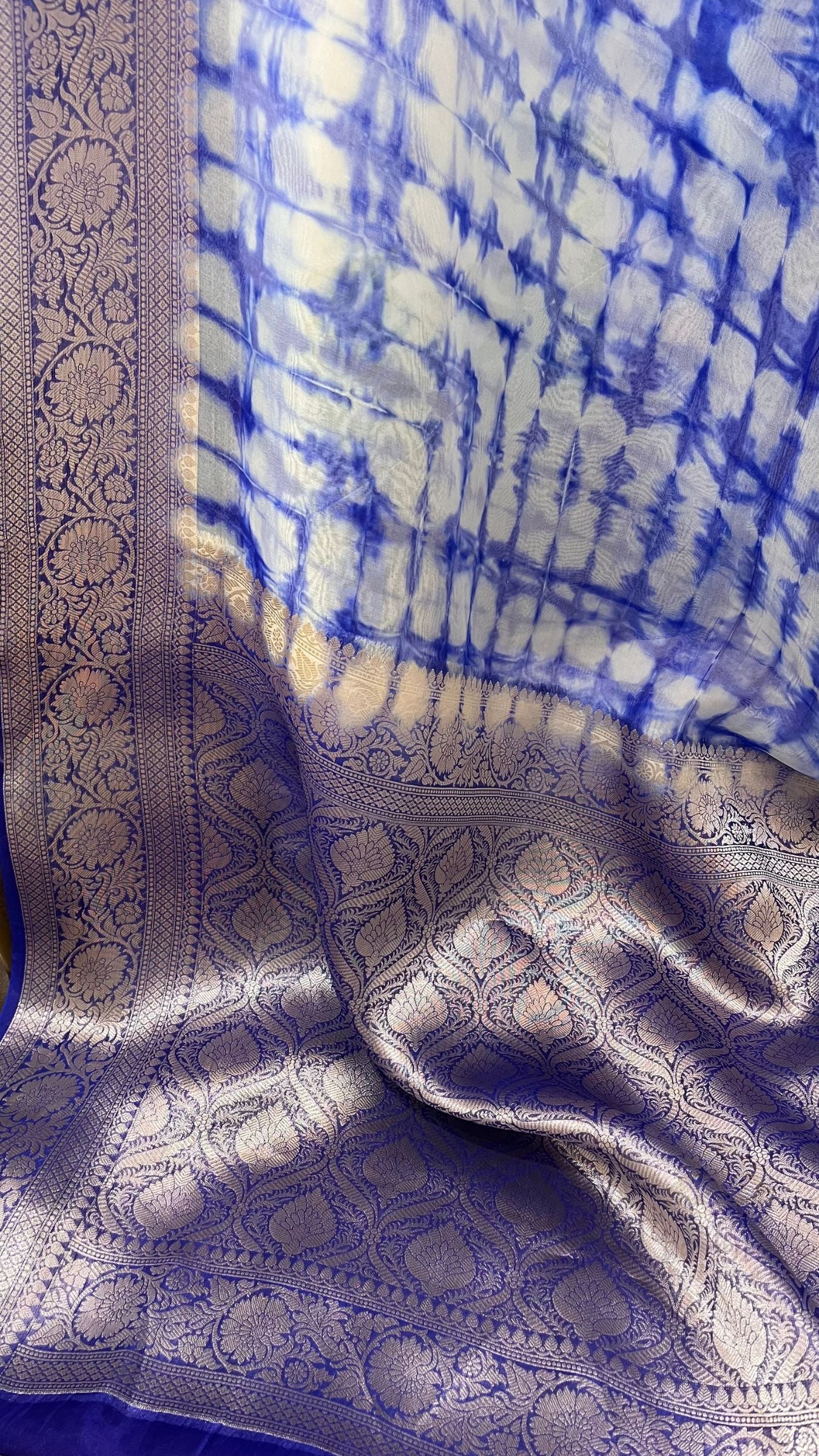 Pure Kora Silk Banarasi Saree