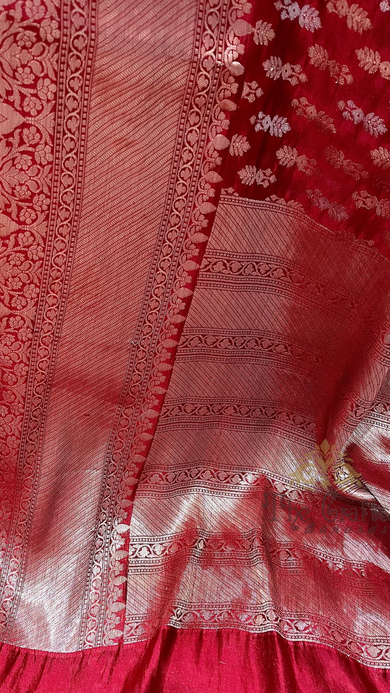 Pure Mango Silk Banarasi Saree