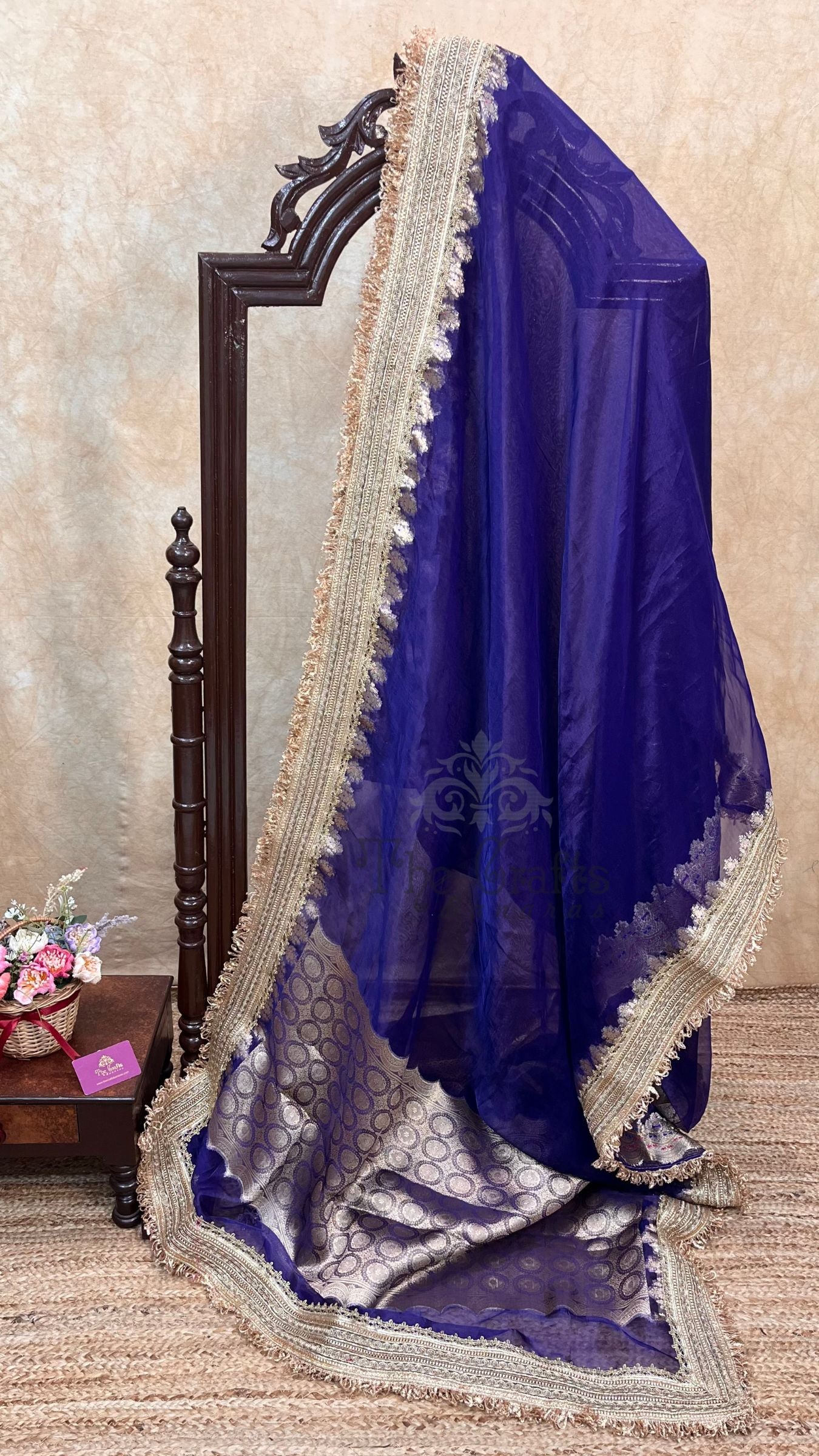 Pure Kora Tissue Silk Banarasi Saree
