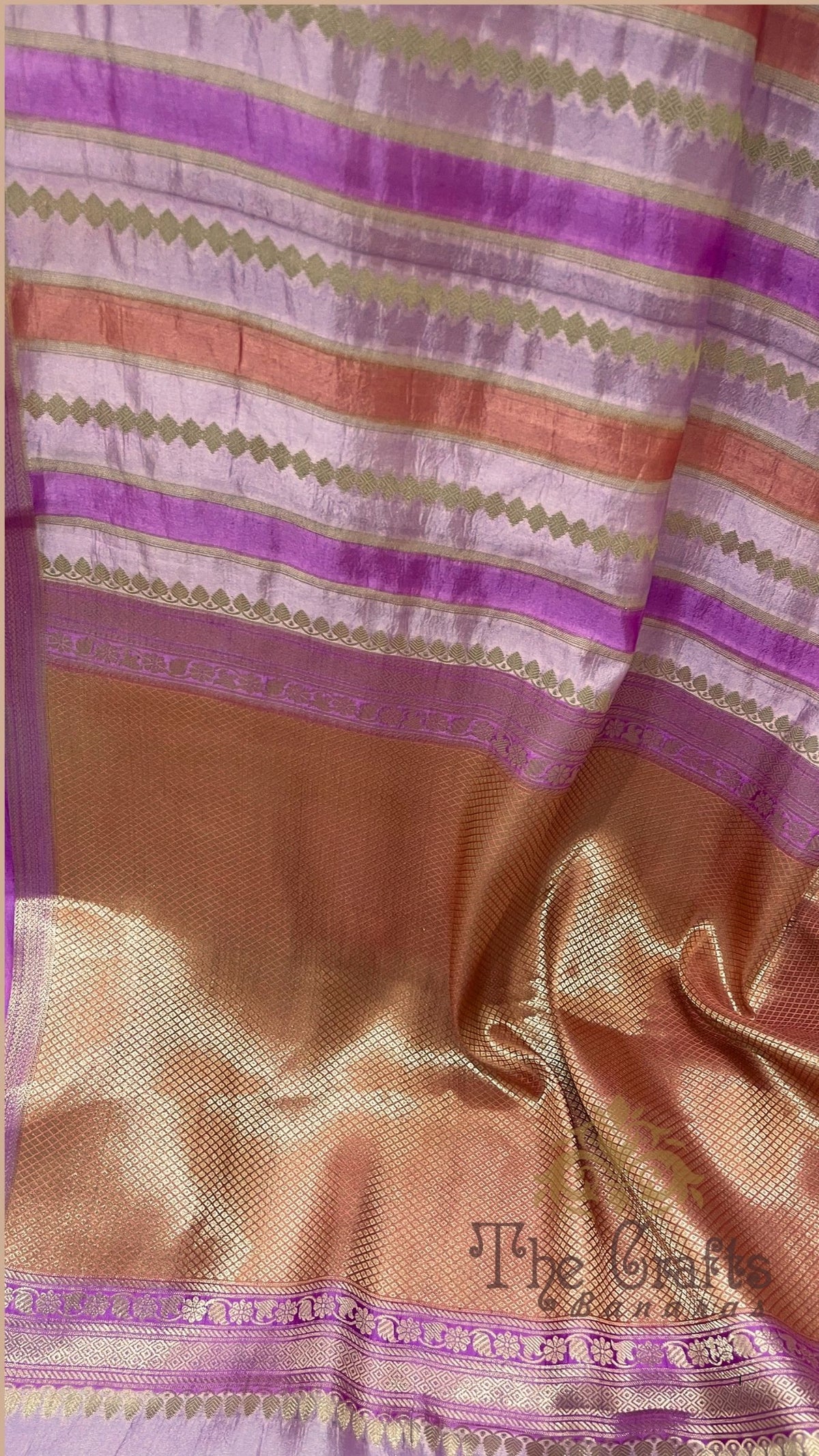 Pure Mango Silk Banarasi Saree