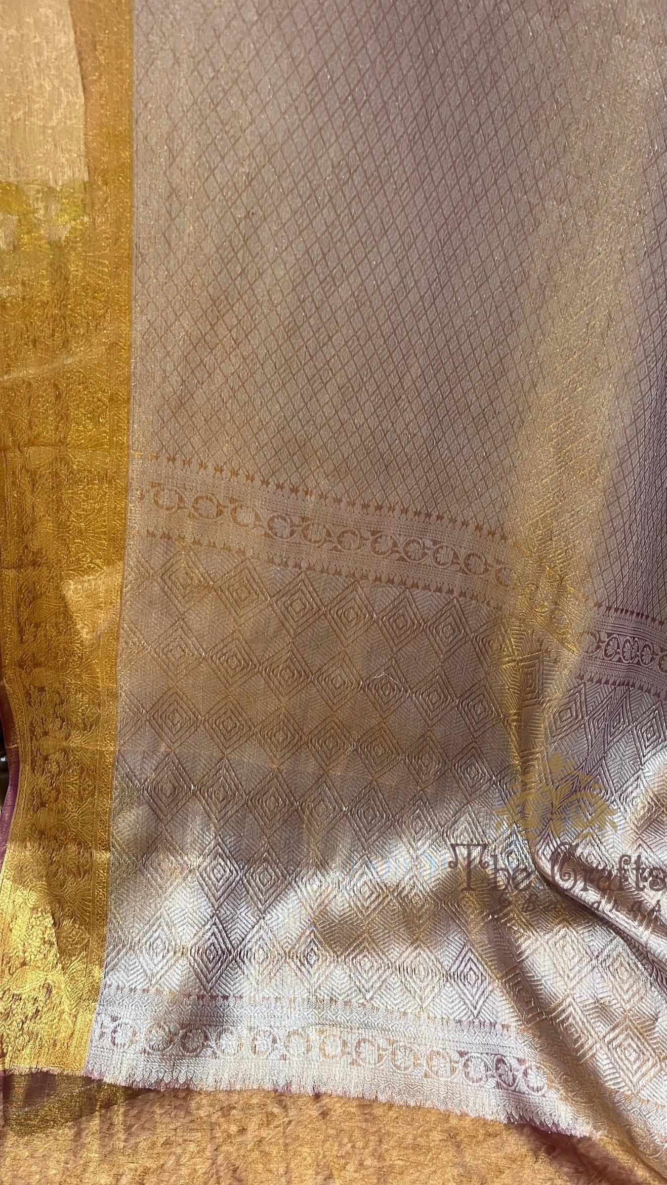 Pure Tissue Brocade Banarasi Saree