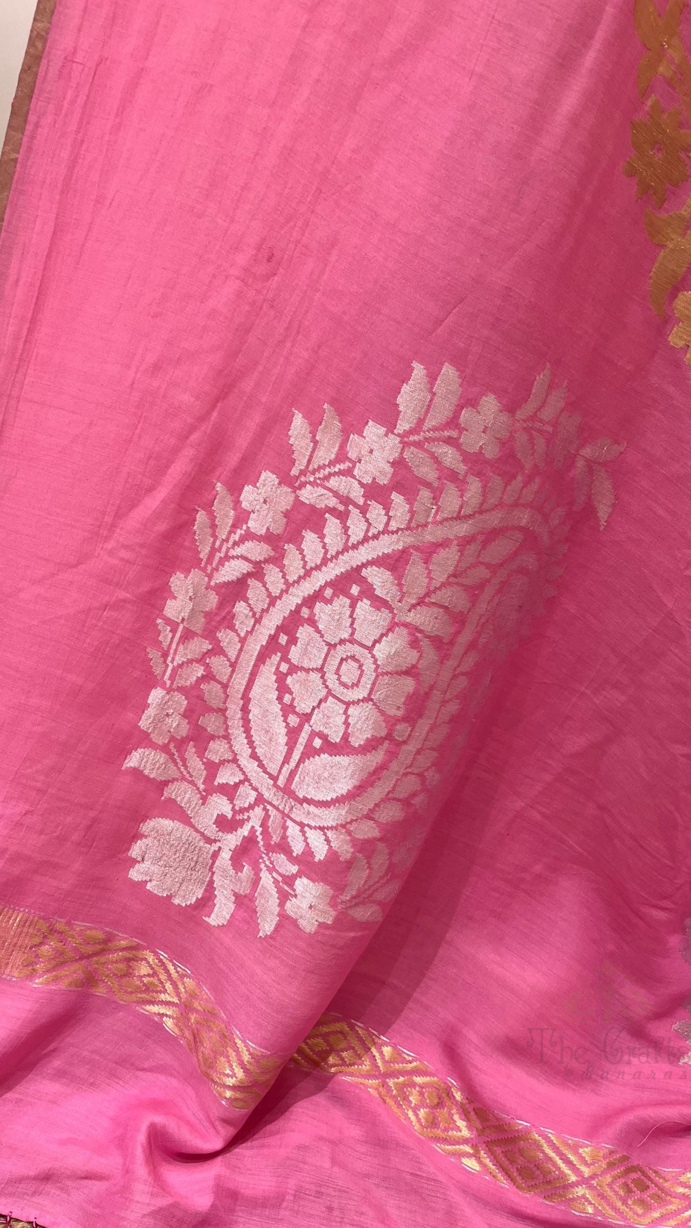Pure Munga Silk Handloom Banarasi Saree