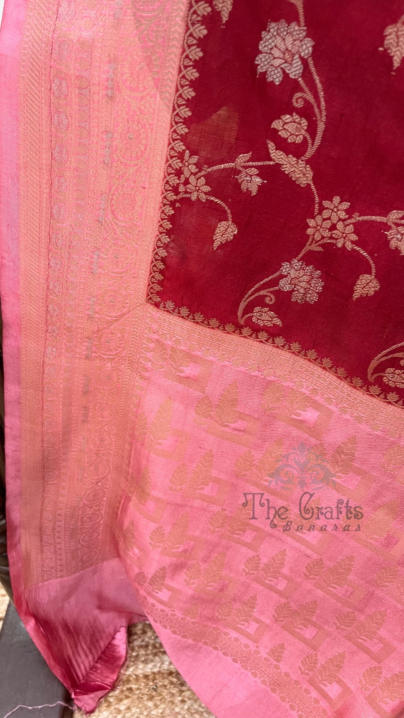 Pure Mango Silk Banarasi Saree