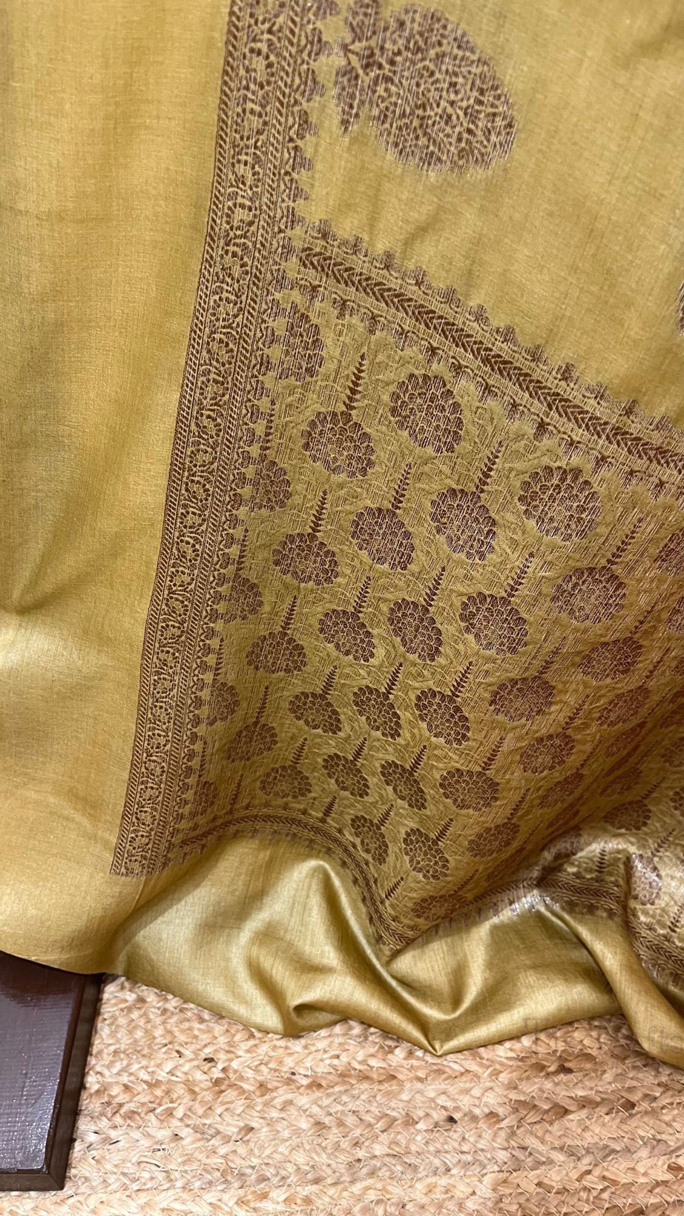 Pure Tussar Silk Banarasi Saree