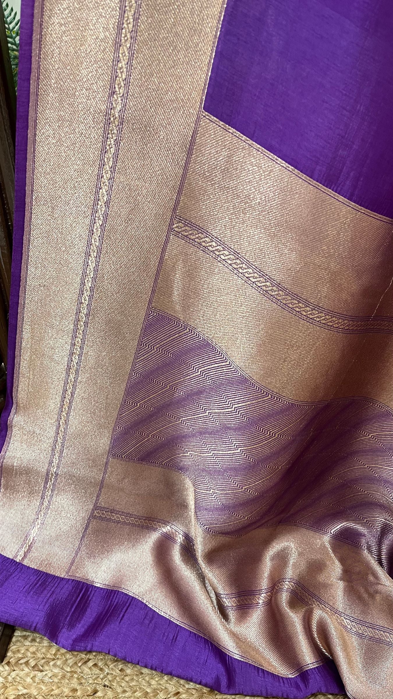 Pure Mango Silk Banarasi Saree