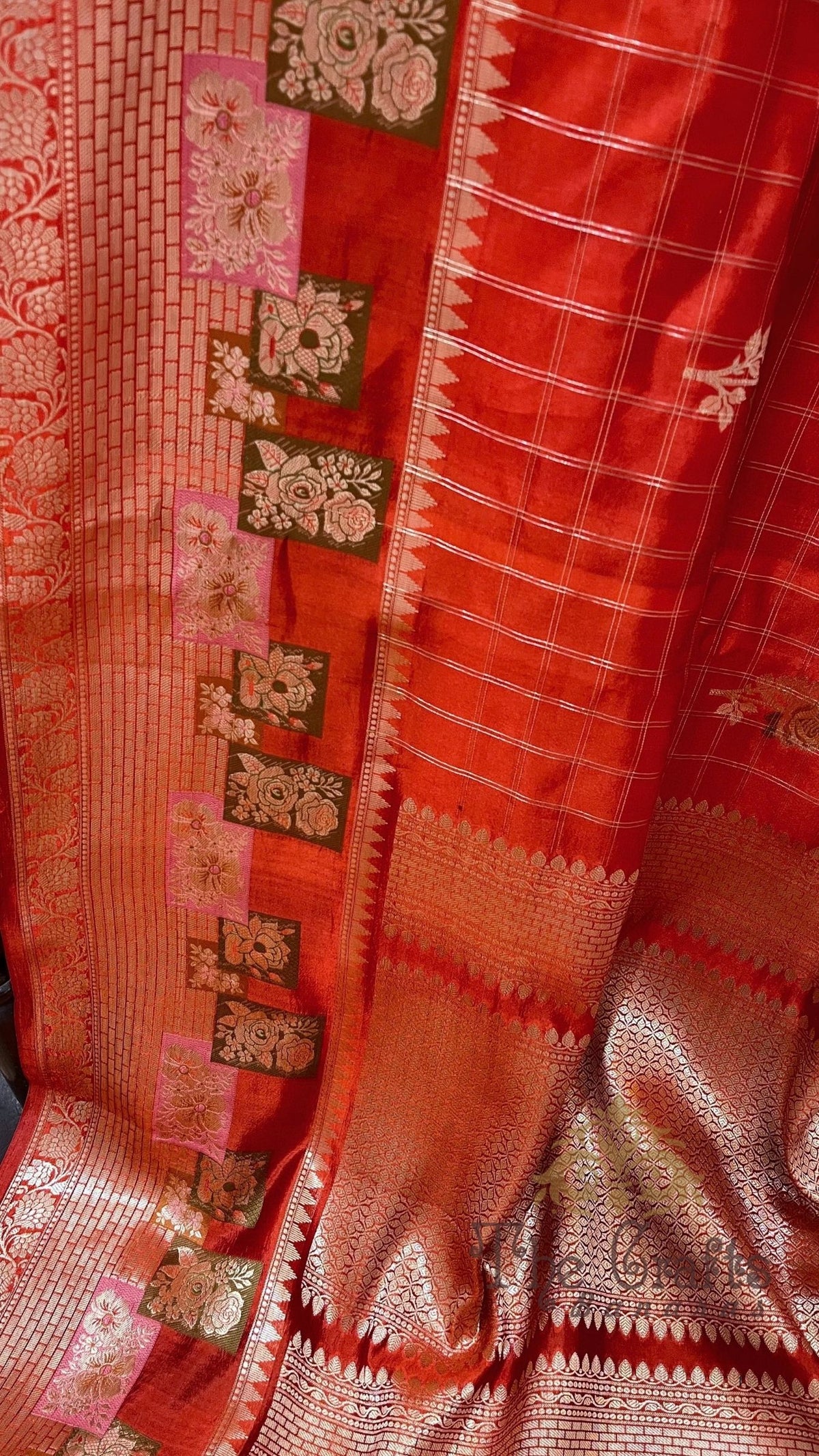 Pure Mango Silk Handloom Banarasi Saree