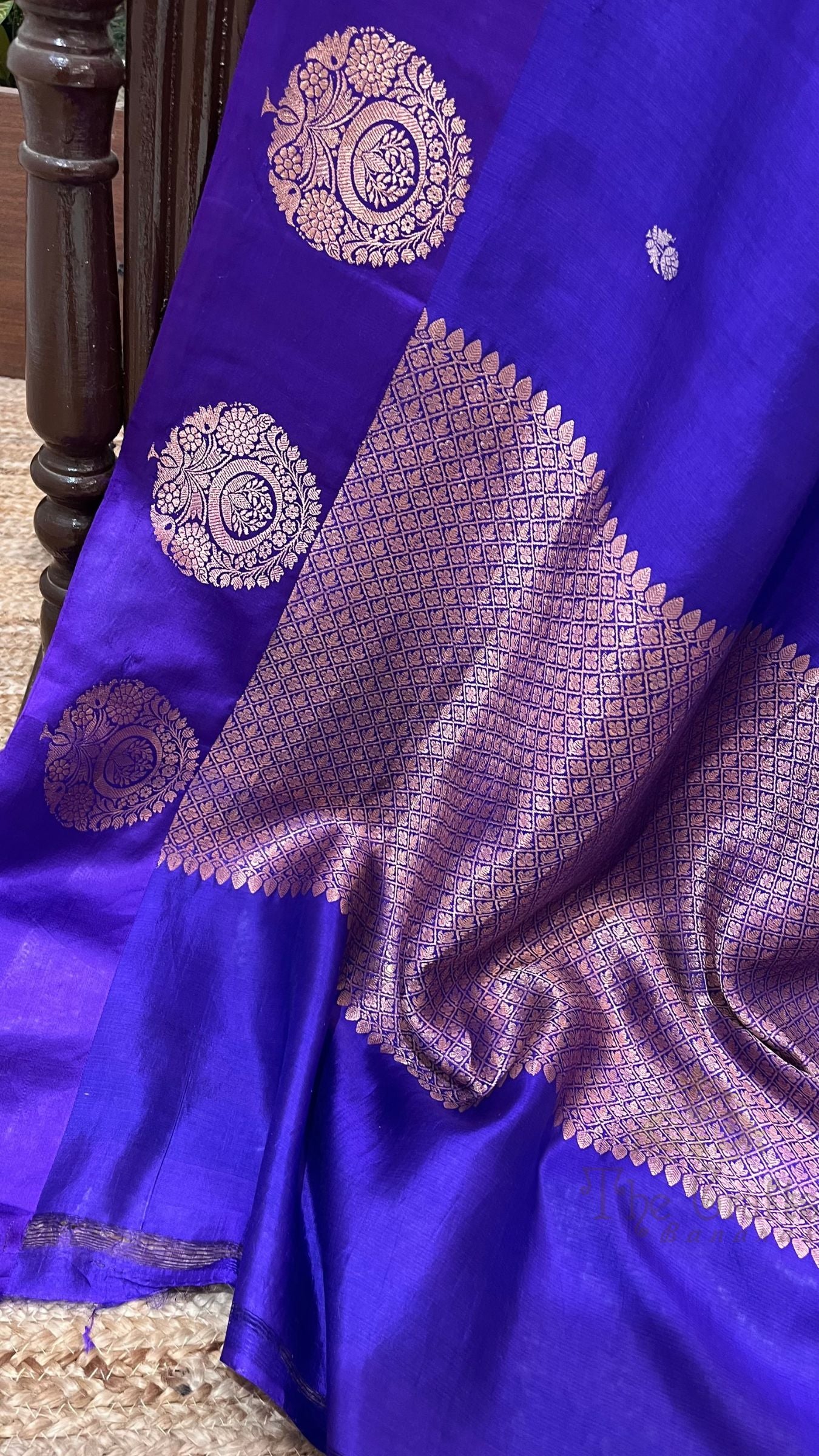 Pure Mango Silk Handloom Banarasi Saree