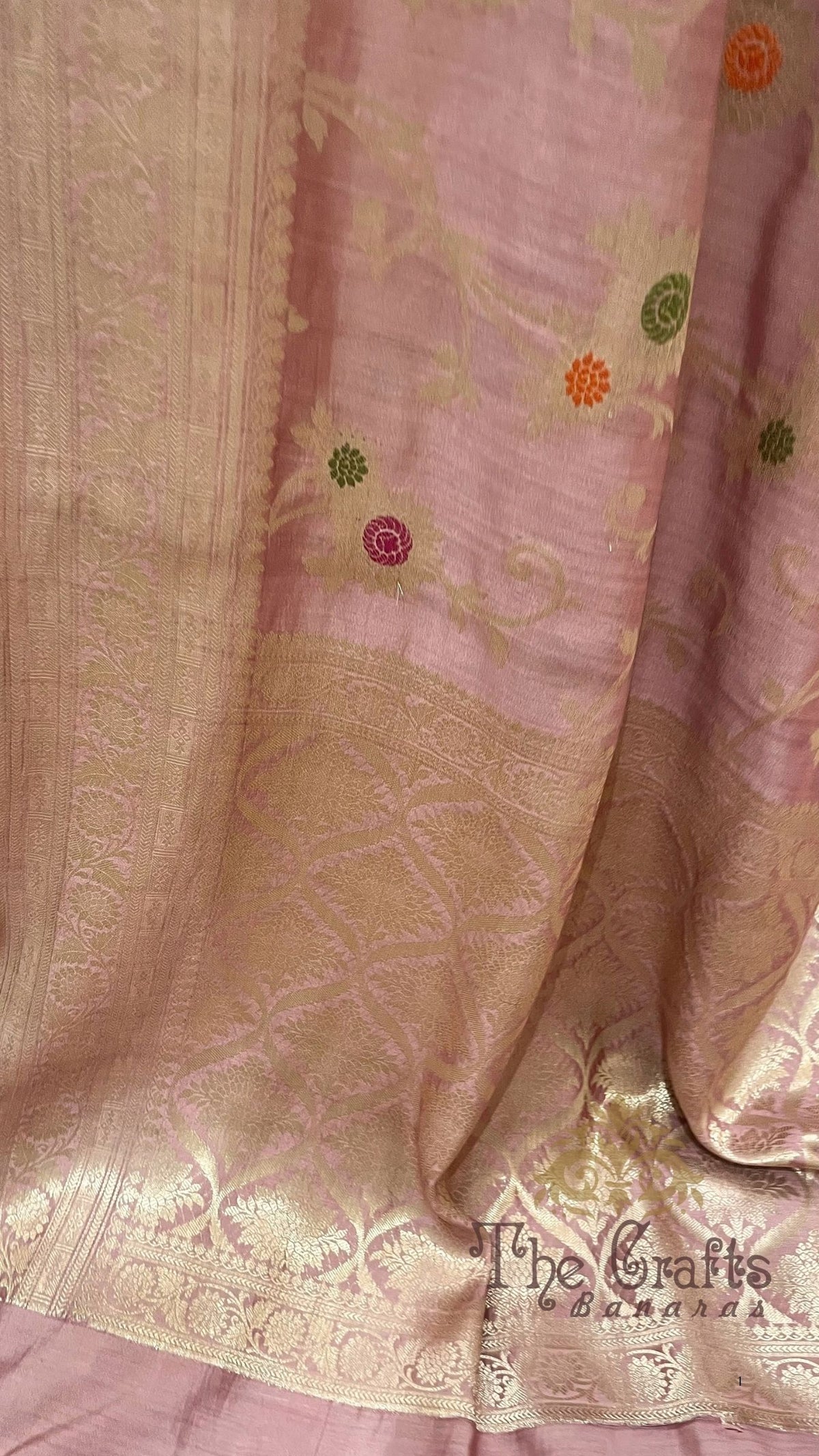 Pure Chiniya Silk Banarasi Saree