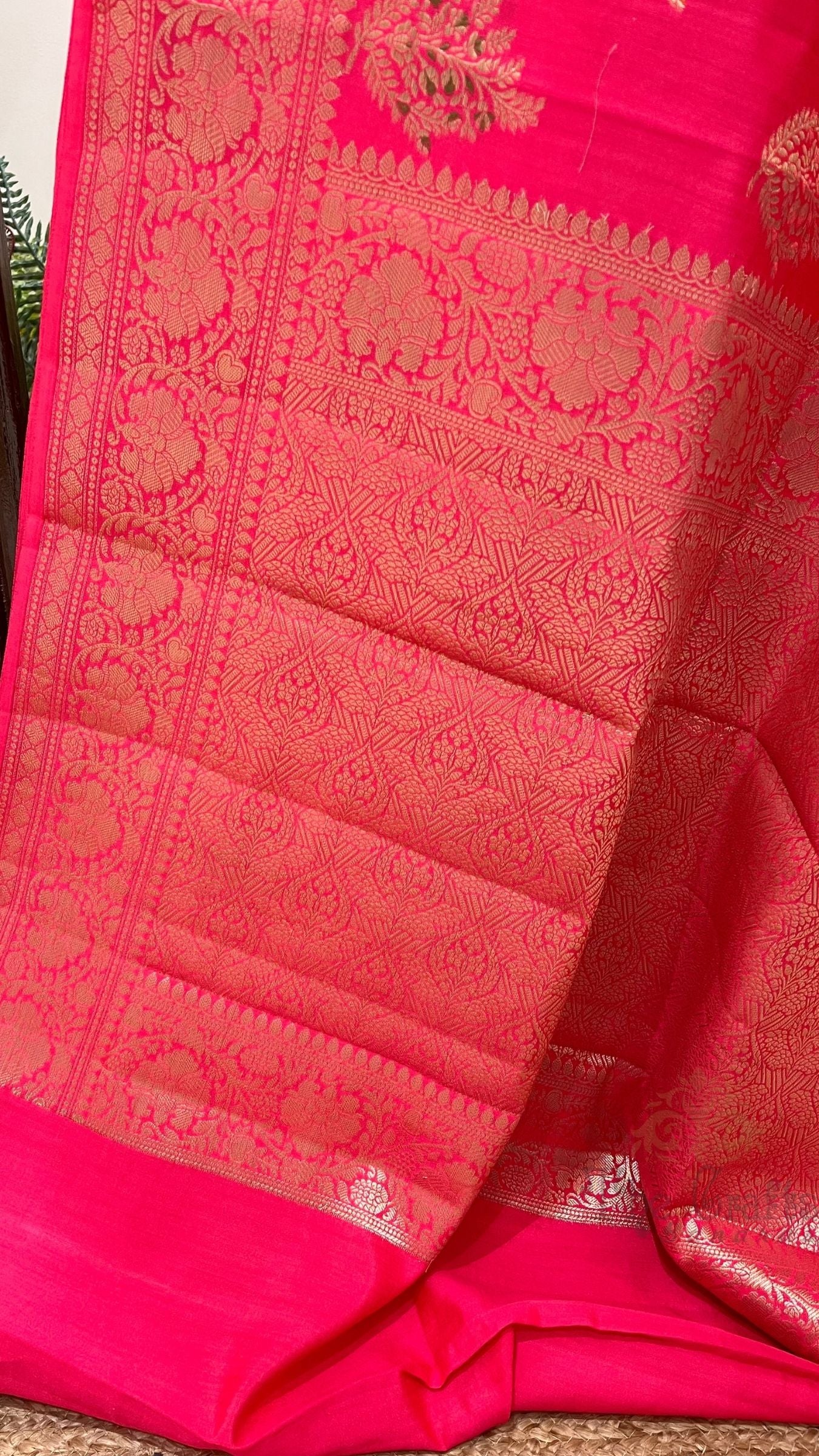Pure Chiniya Silk Banarasi Saree