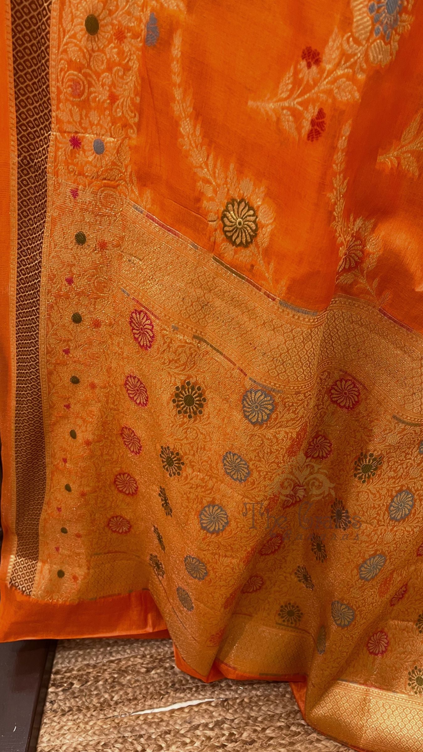 Pure Tussar Silk Banarasi Saree