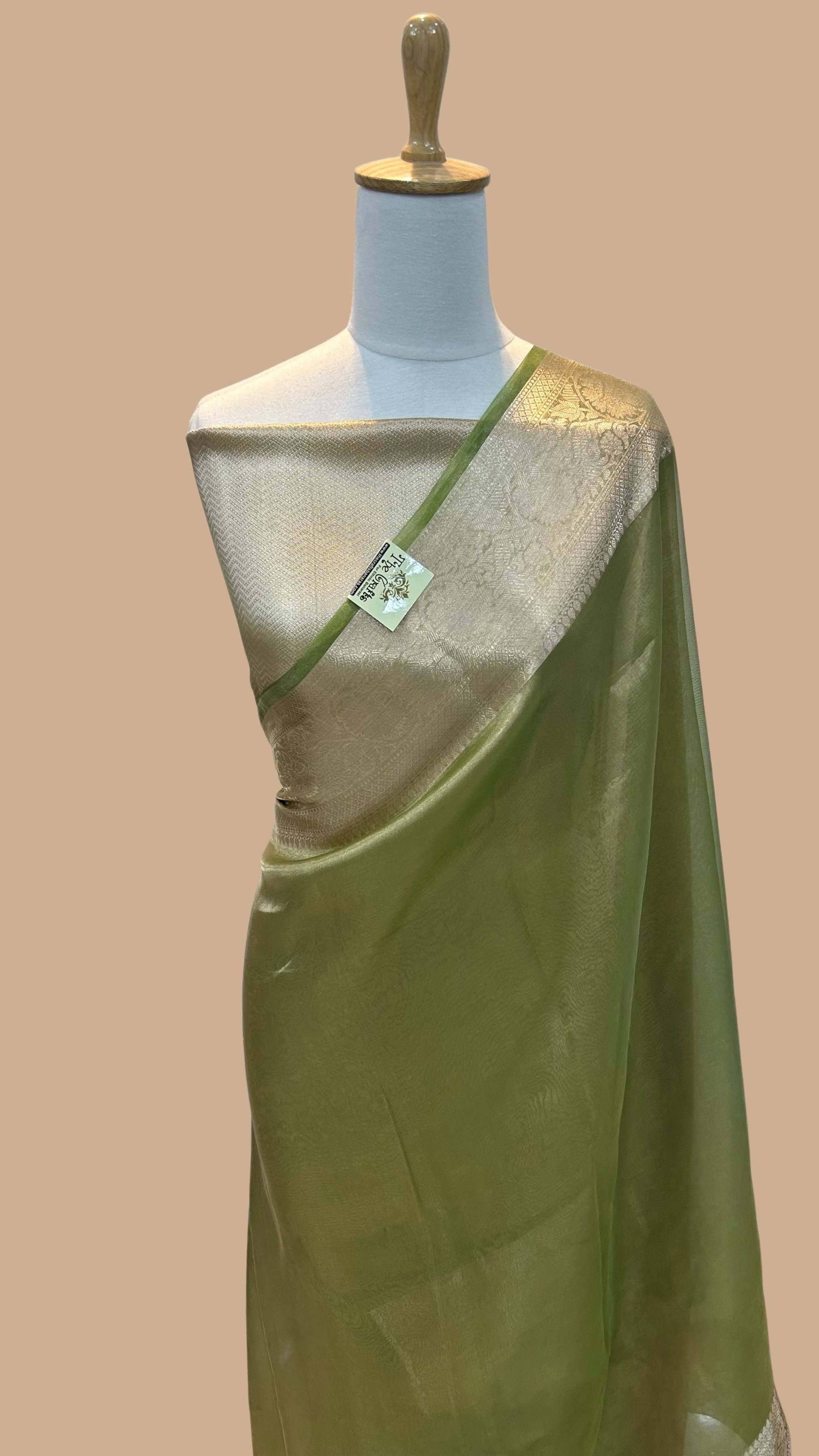 Pure Tissue Silk Banarasi Saree