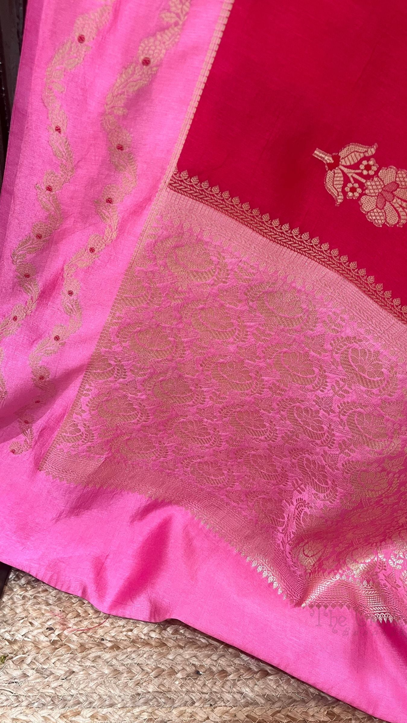 Pure Mango Silk Banarasi Saree