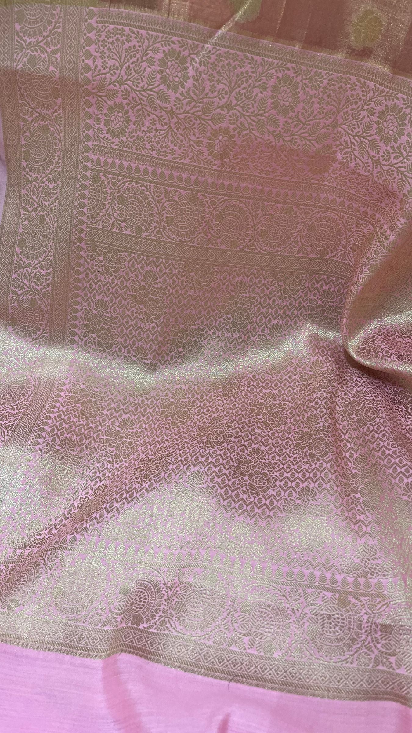 Pure Chiniya Tissue Silk Banarasi Saree
