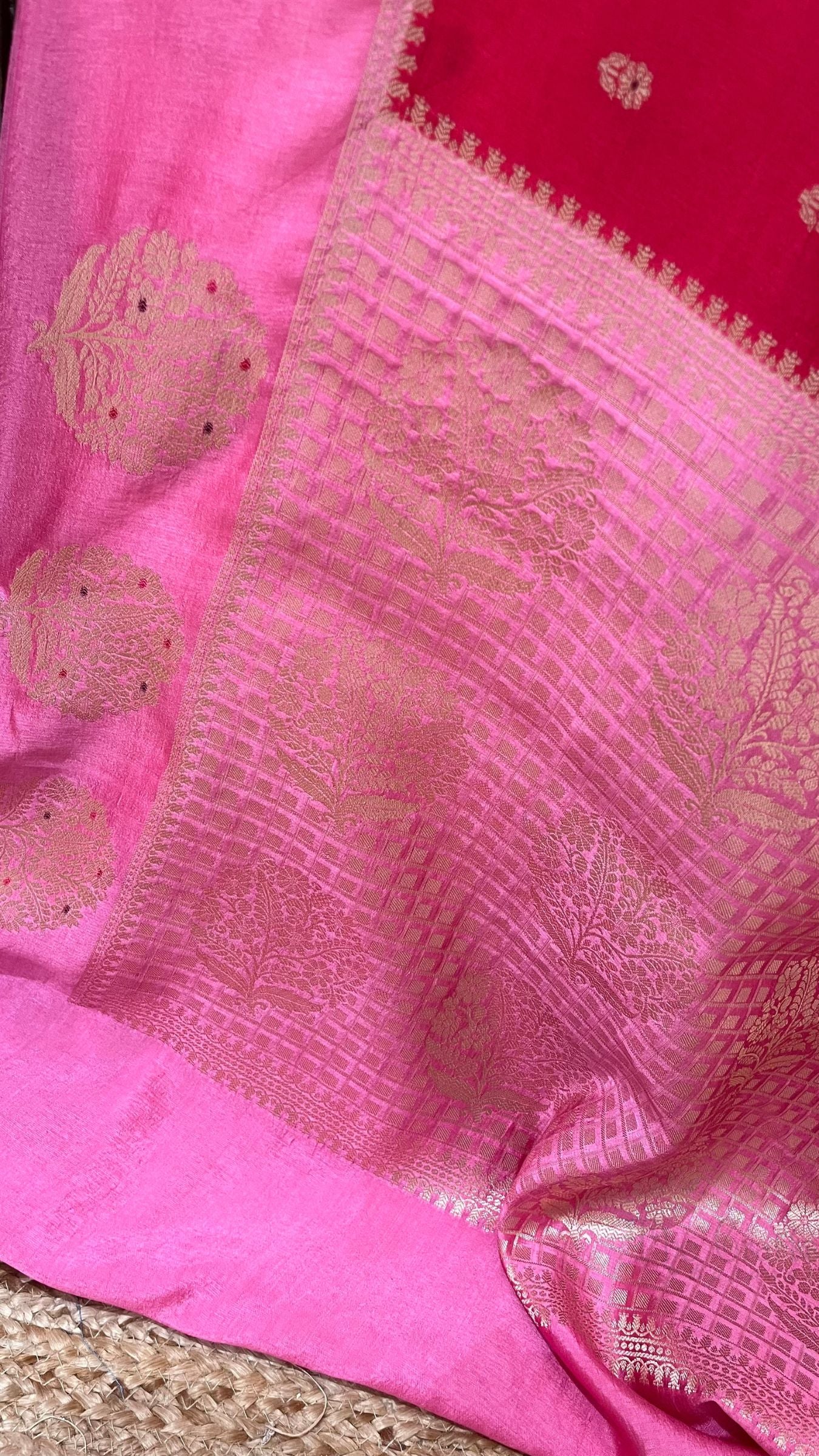 Pure Mango Silk Banarasi Saree