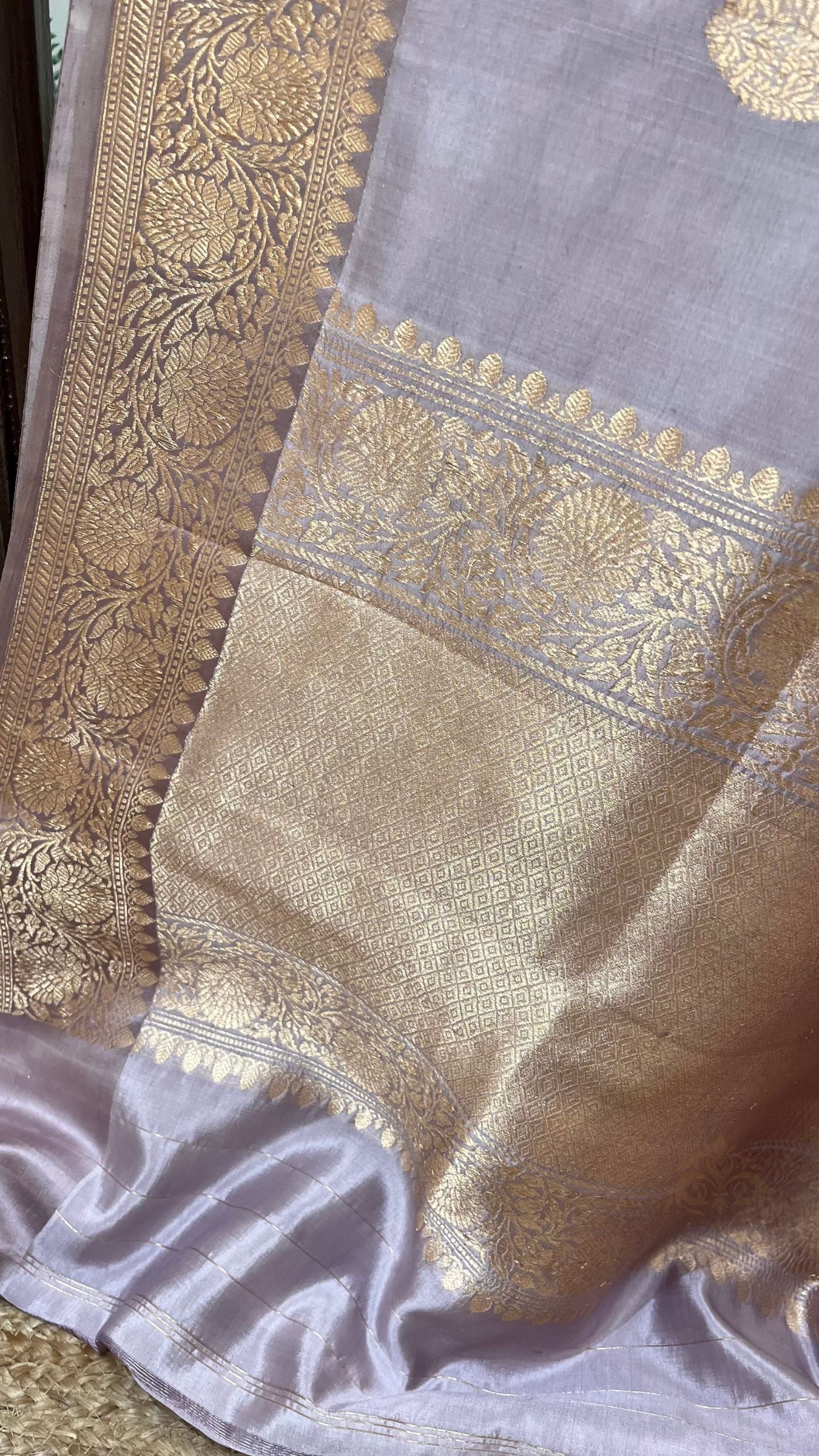 Pure Mango Silk Handloom Banarasi Saree