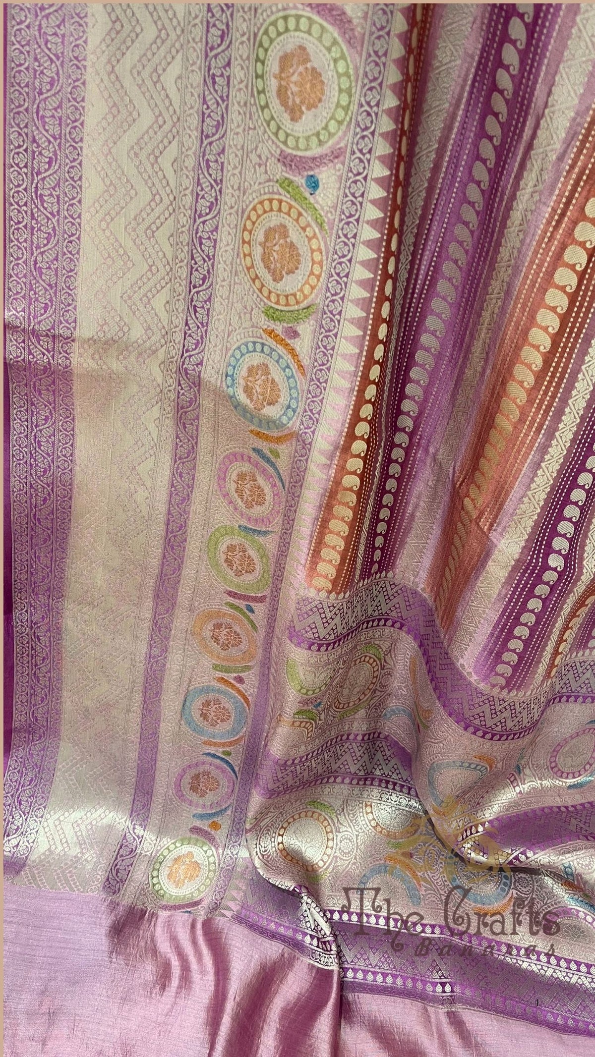 Pure Mango Silk Banarasi Saree
