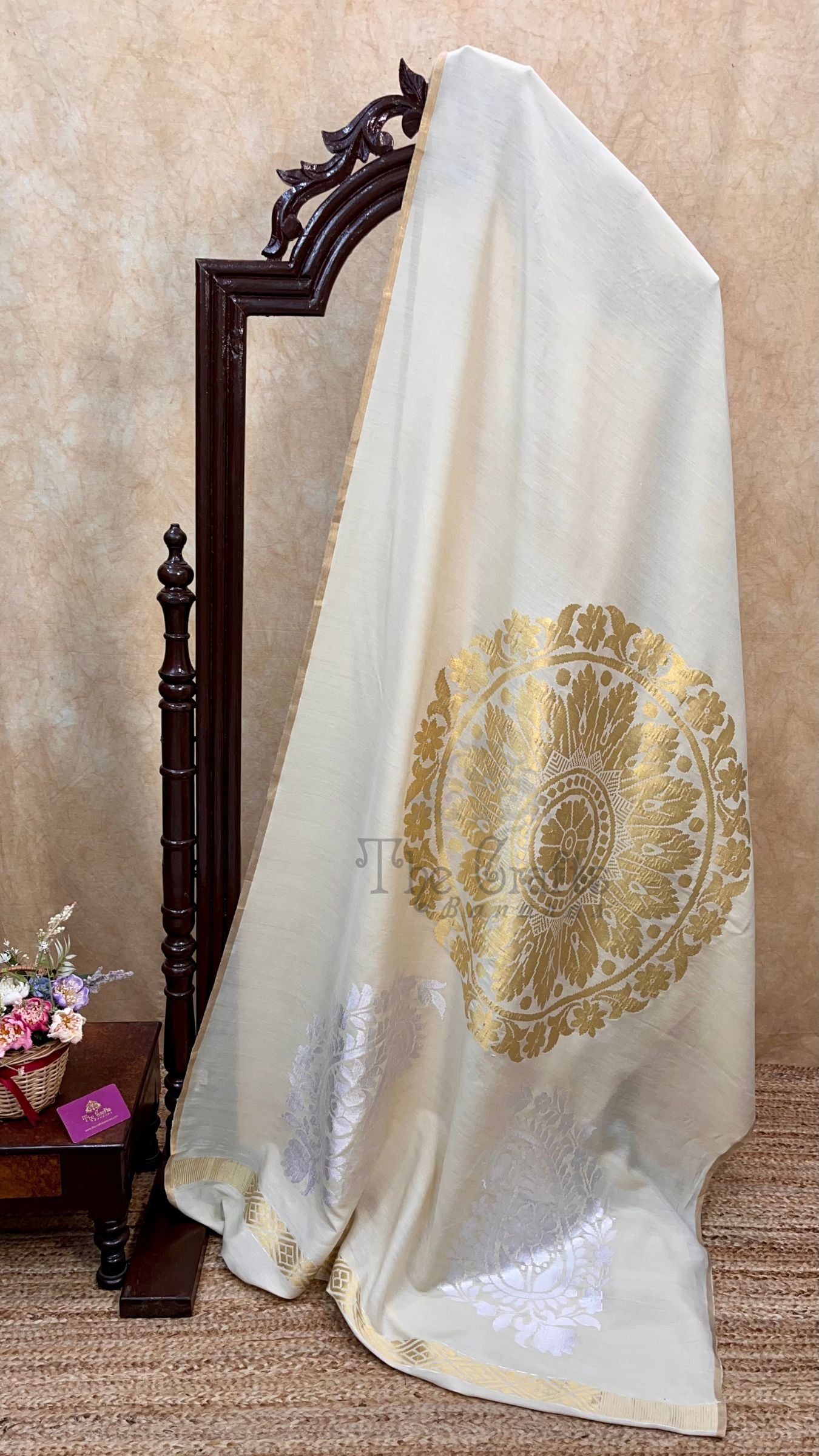 Pure Munga Silk Handloom Banarasi Saree