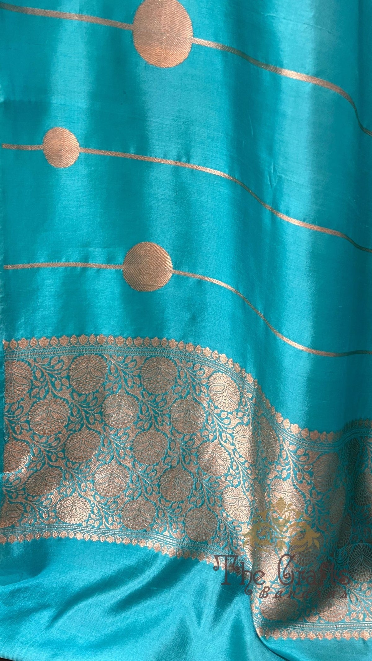 Pure Mango Silk Handloom Banarasi Saree