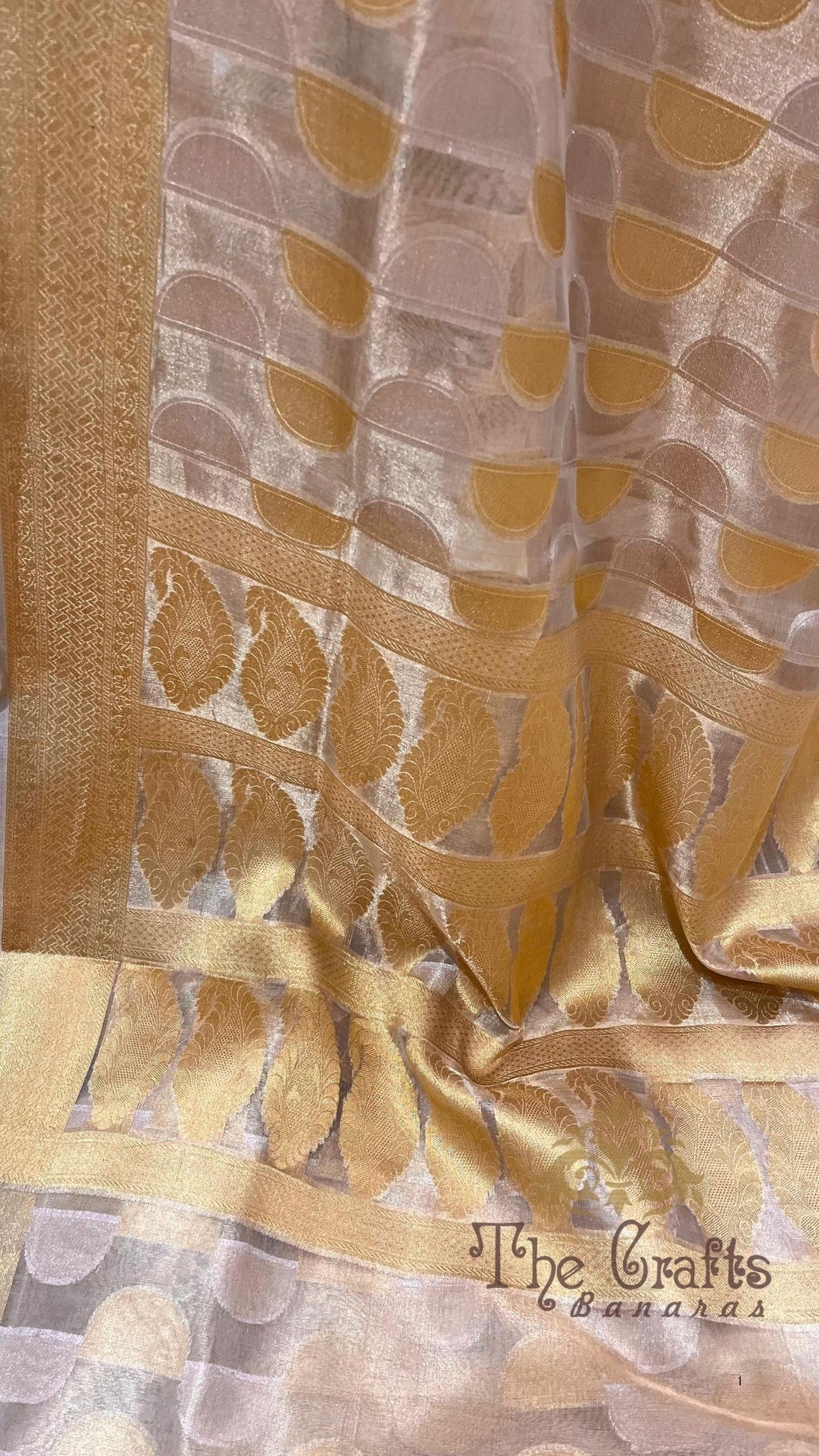 Pure Kora Tissue Silk Banarasi Saree