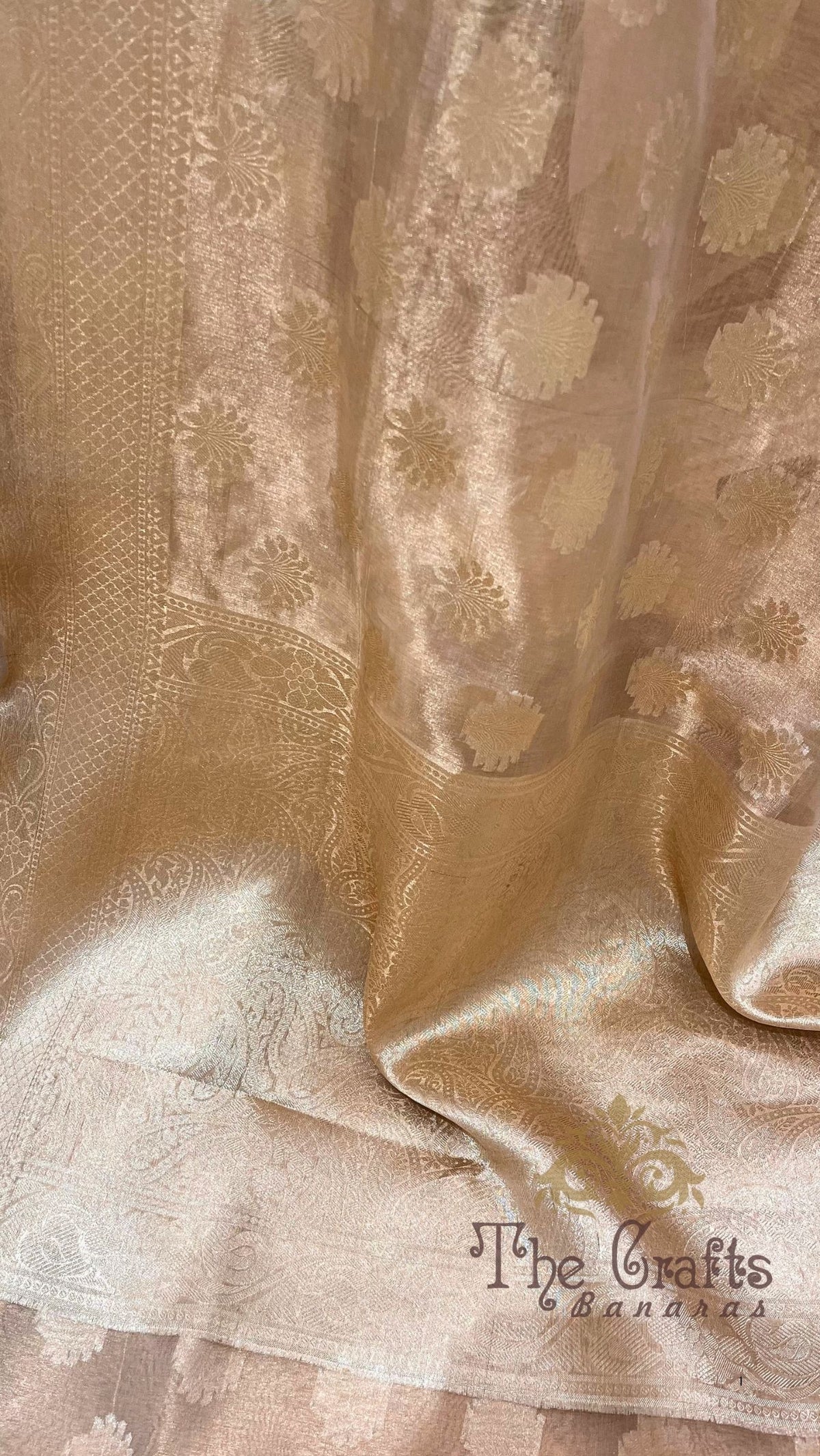 Pure Kora Tissue Silk Banarasi Saree