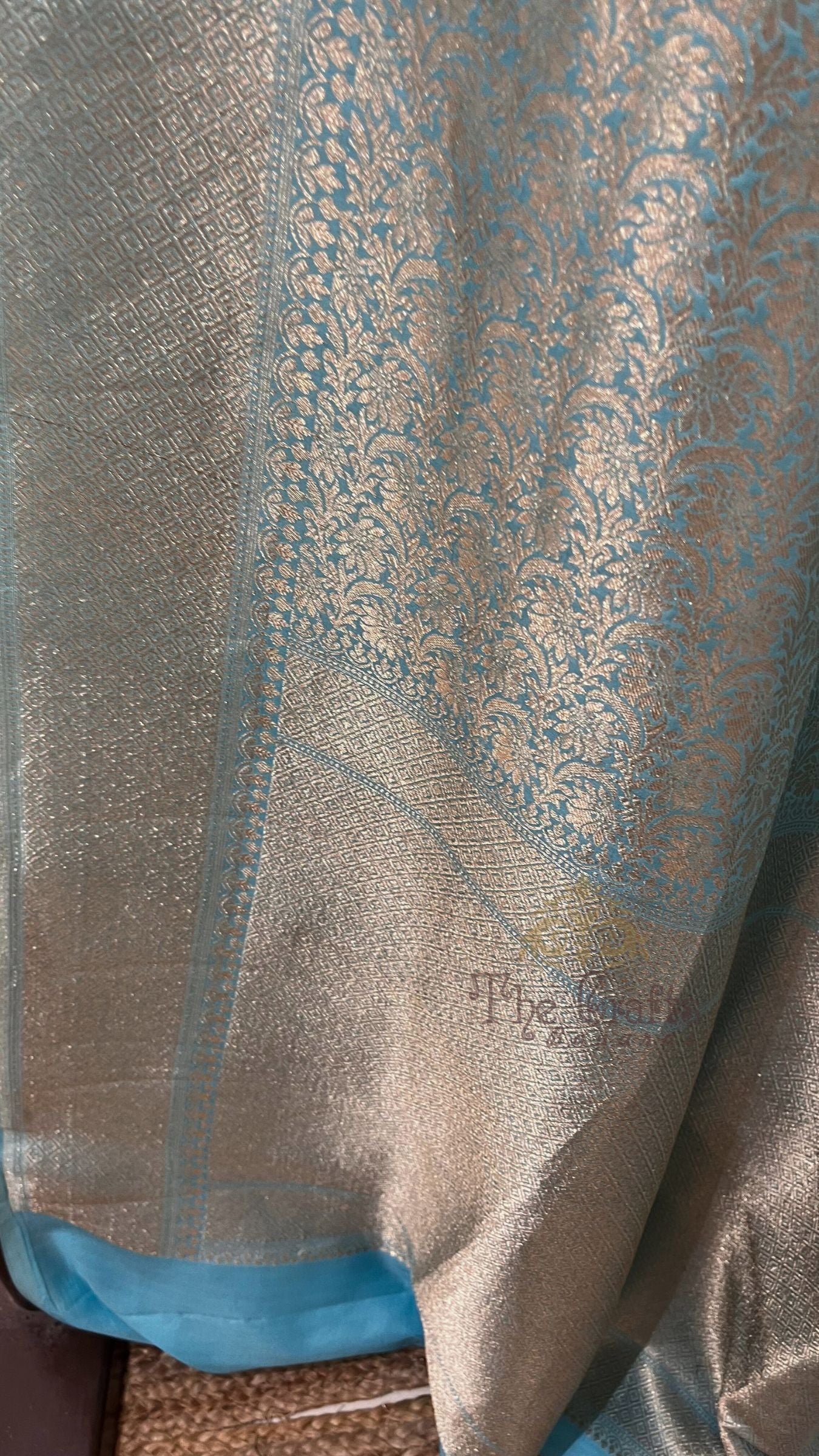 Pure Katan Silk Handloom Banarasi Saree - Tanchui Brocade