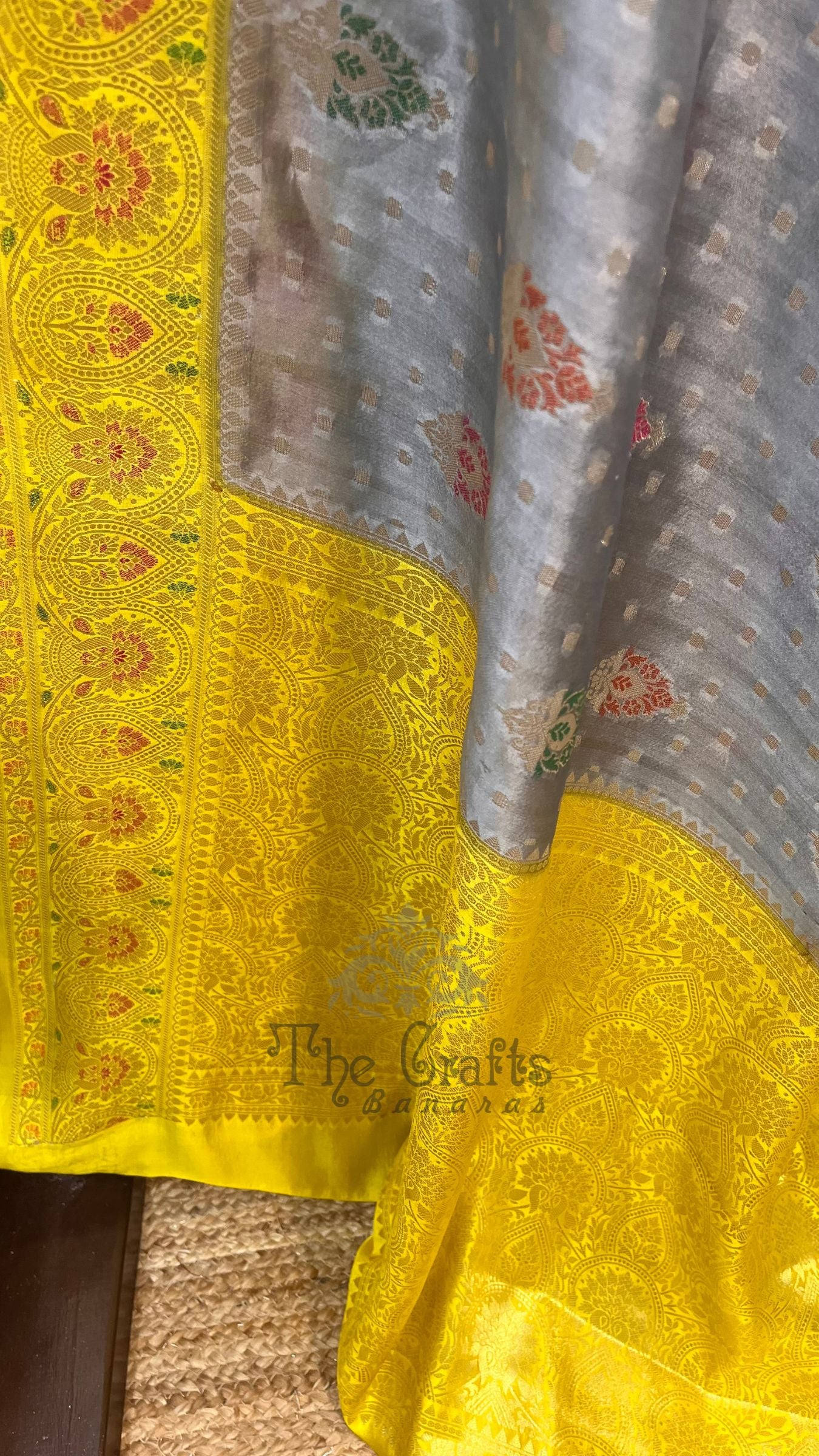 Pure Dupion Silk Banarasi Saree